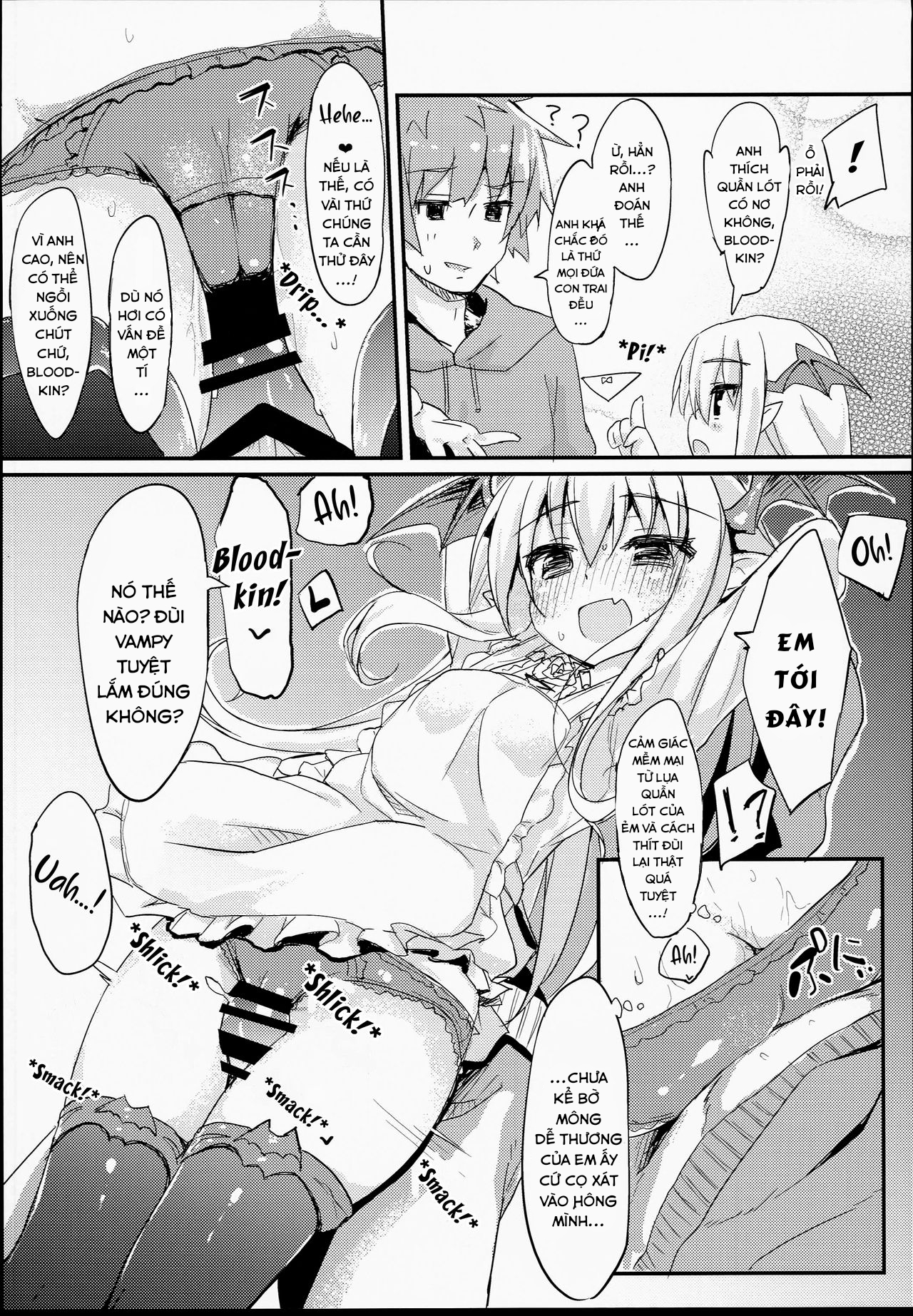 Đọc truyện hentai Vampy-chan Love Love Ecchi Book - Oneshot