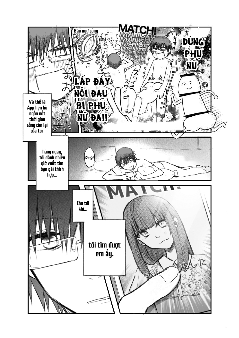 Đọc truyện hentai Hẹn hò qua mạng - tôi bị ép khô bởi một em trap hệ M - Oneshot