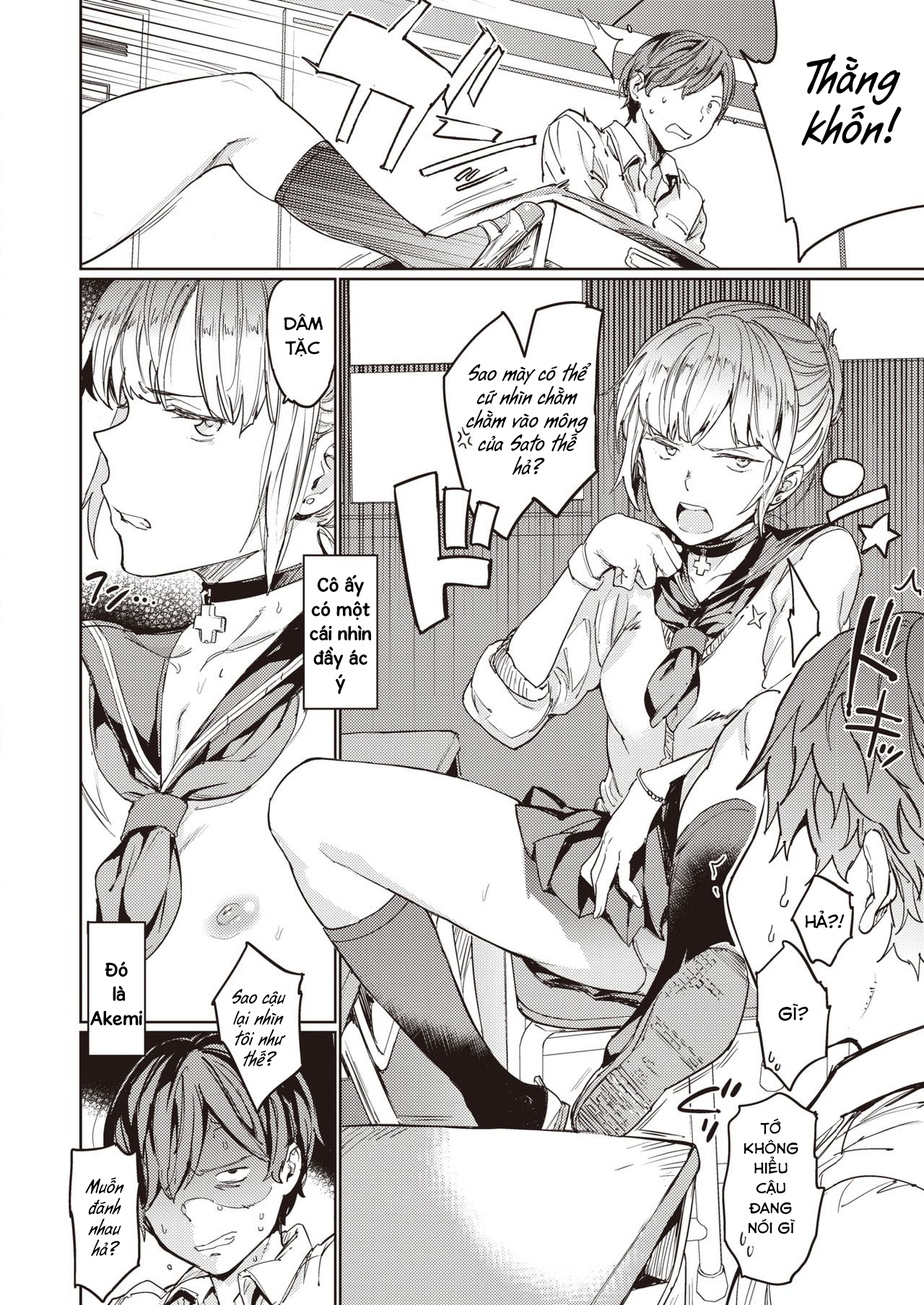 Đọc truyện hentai Hadaka no Gakkou - Cuộc sống khỏa thân hàng ngày của cô ấy. - Chap 1