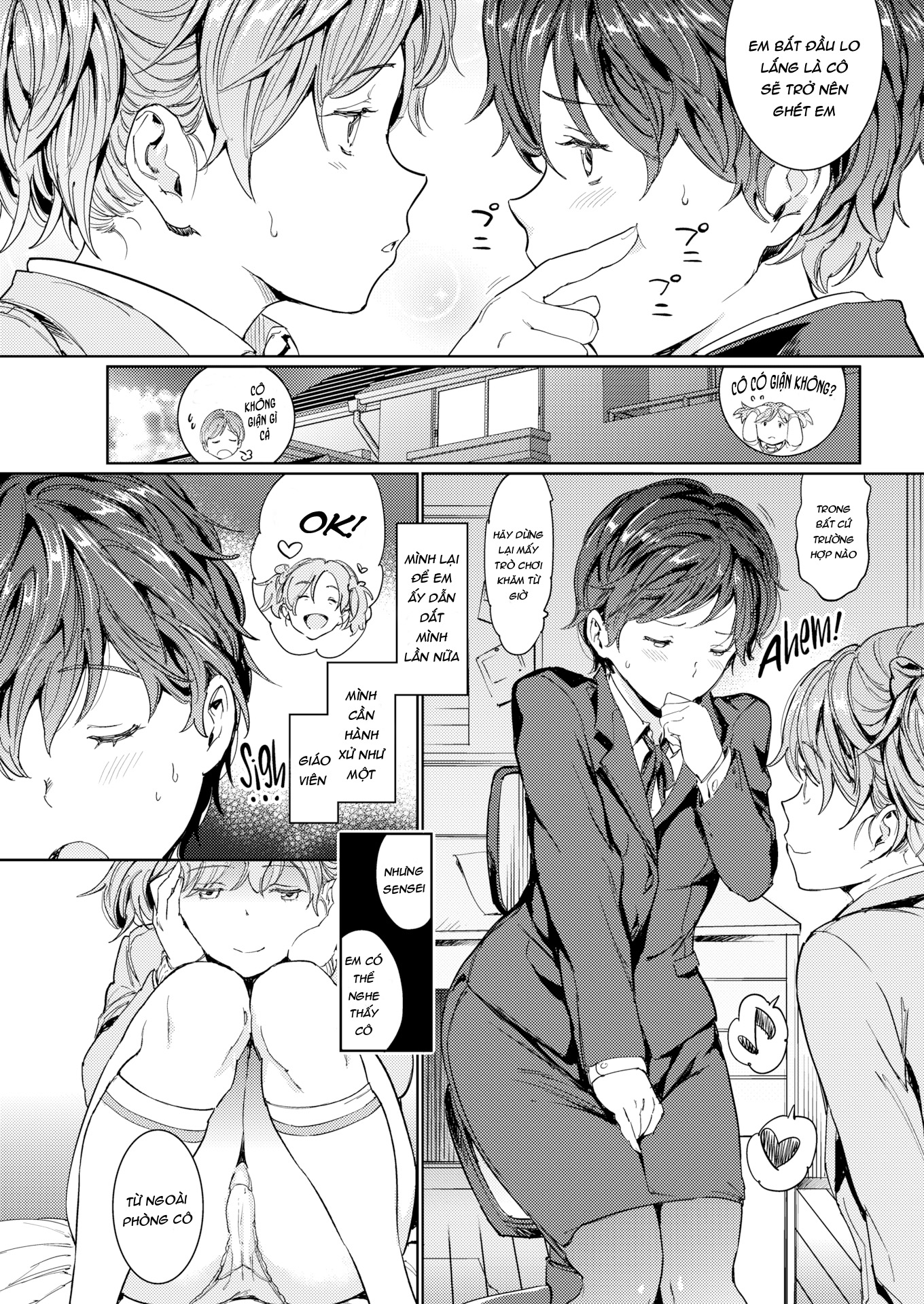 Đọc truyện hentai Gia Sư Tại Nhà ~Lesson 4 - Chap 3