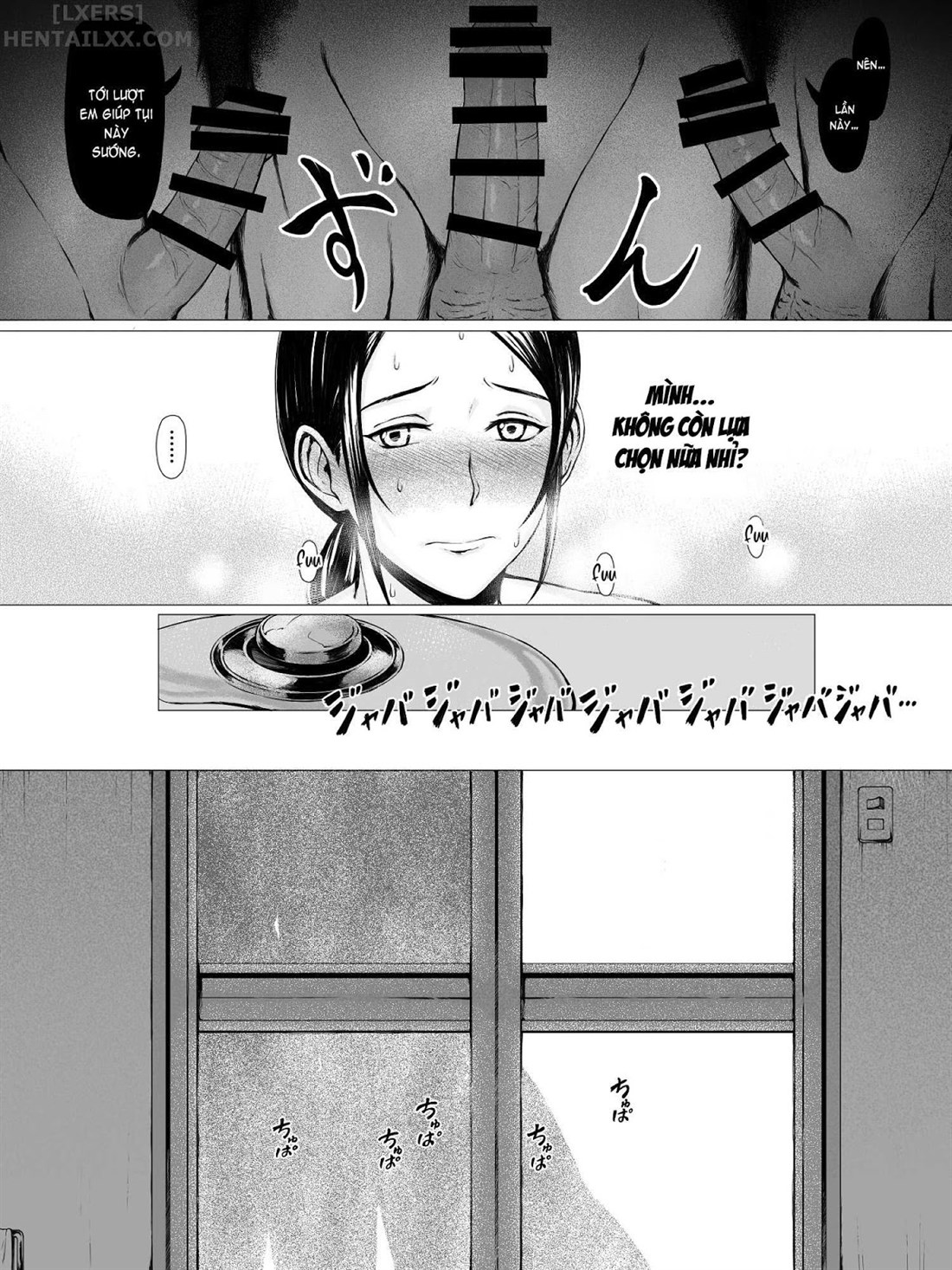 Đọc truyện hentai Hahagui Ottori Okaasan ga Toshishita Yarichin ni Nerawareru Toki - Chap 1B