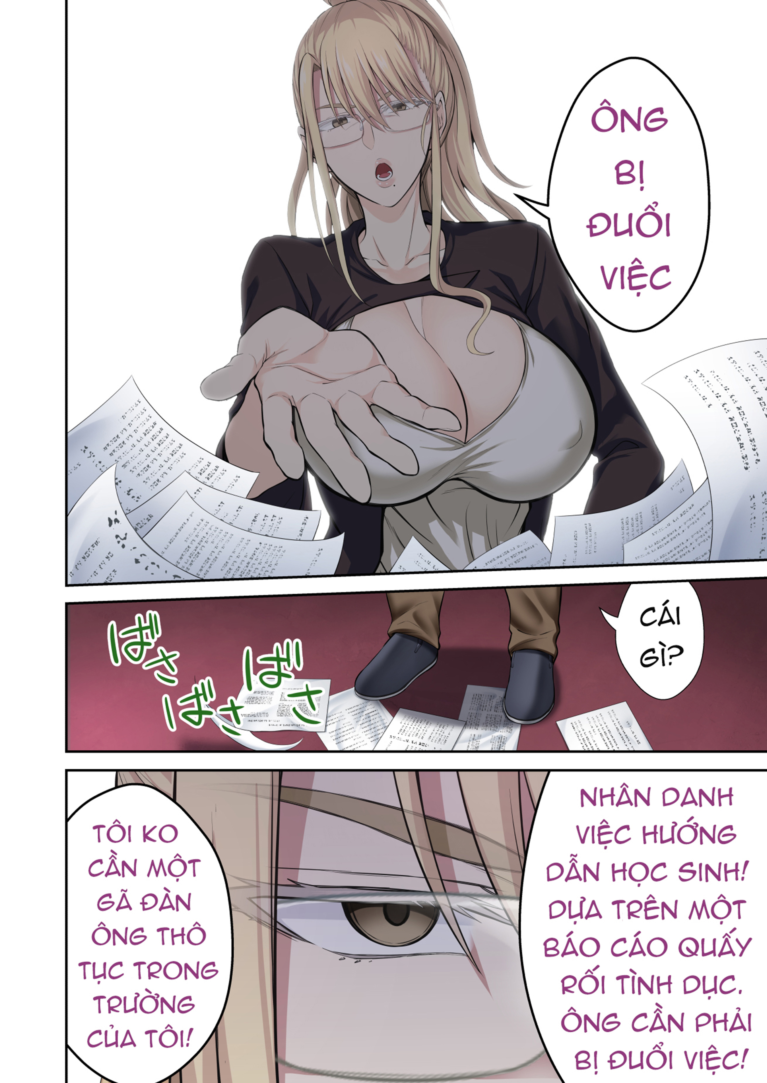 Đọc truyện hentai (Ijima Yuu) Gakuenchou Koudou Mariya o Chinpo Cleaner Nigou ni Otosu [Part 2] - Oneshot