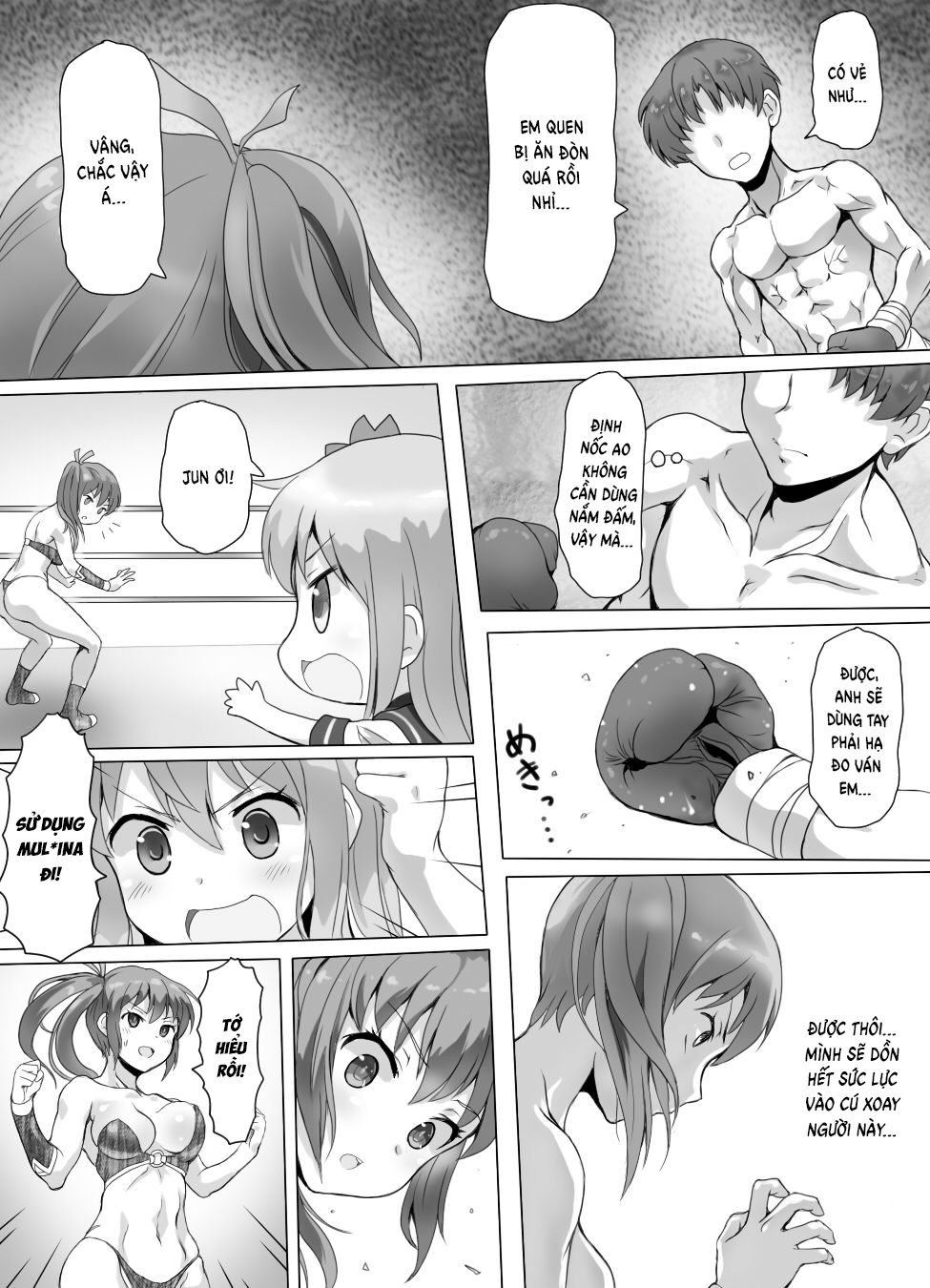 Đọc truyện hentai Naburi Tokidoki Shasei ~Kouhai no Joshi ni Makete Shasei Saserareta Ore~ - Chap 2