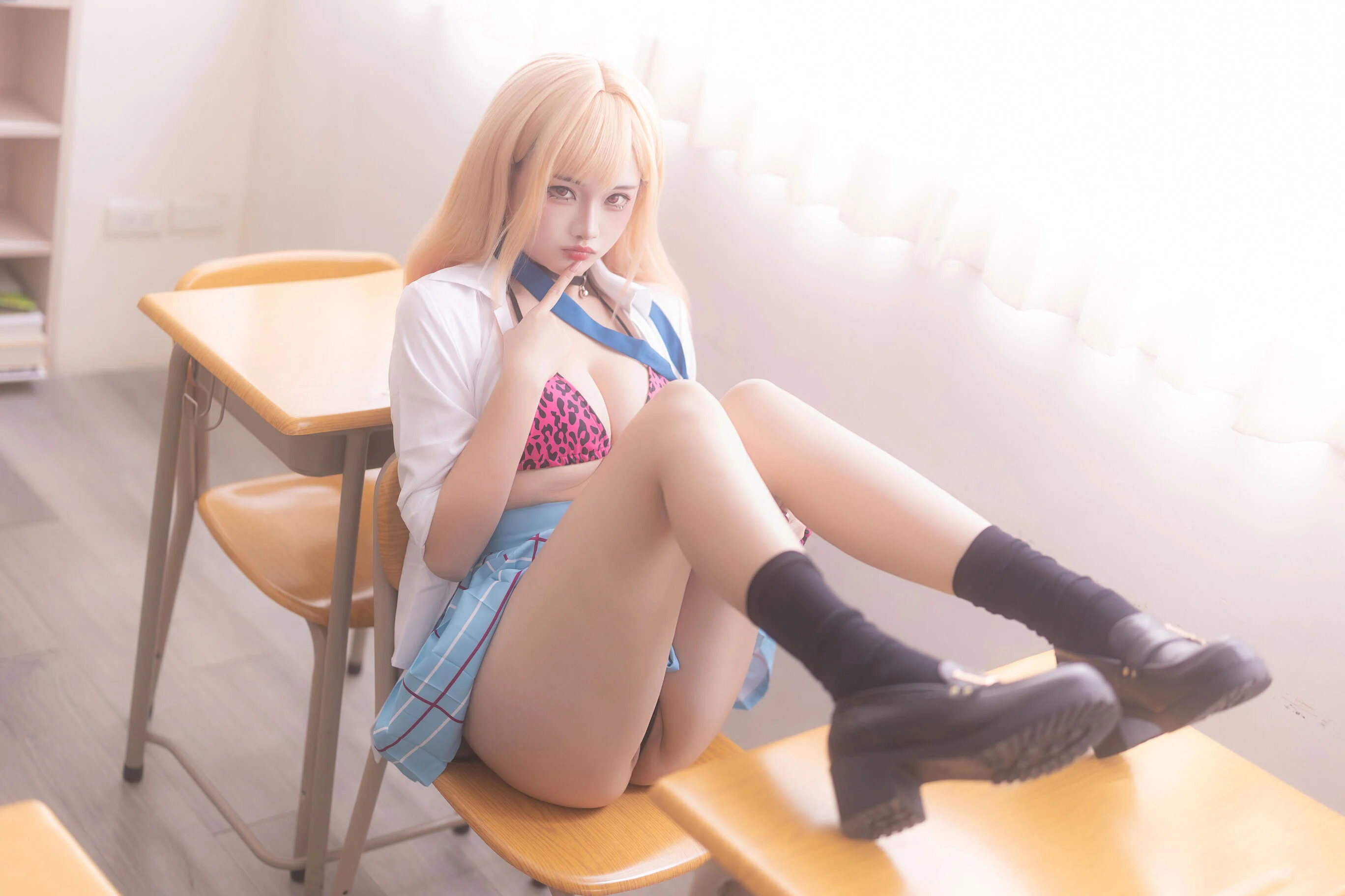 Đọc truyện hentai Tuyển tập Albums siêu phẩm Cosplay - Chap 1442 - Xiaoyukiko - Kitagawa Marin School Gyaru