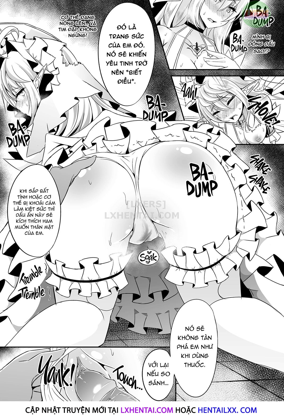 Đọc truyện hentai Nàng Elf chạy trốn - Chap 4