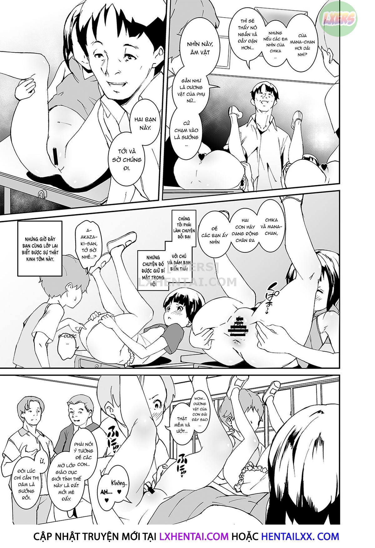 Đọc truyện hentai Papa-Tachi No Hinpyoukai - Oneshot