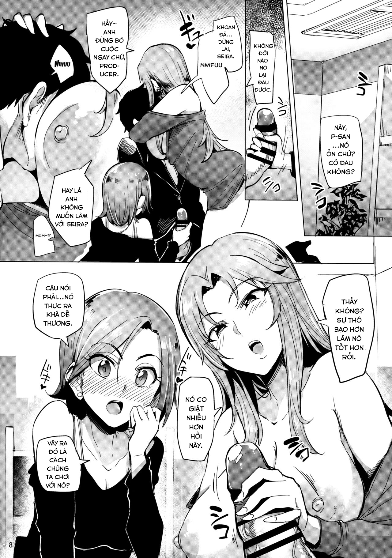 Đọc truyện hentai Chouhatwin Idol (THE IDOLM@STER CINDERELLA GIRLS) - Oneshot