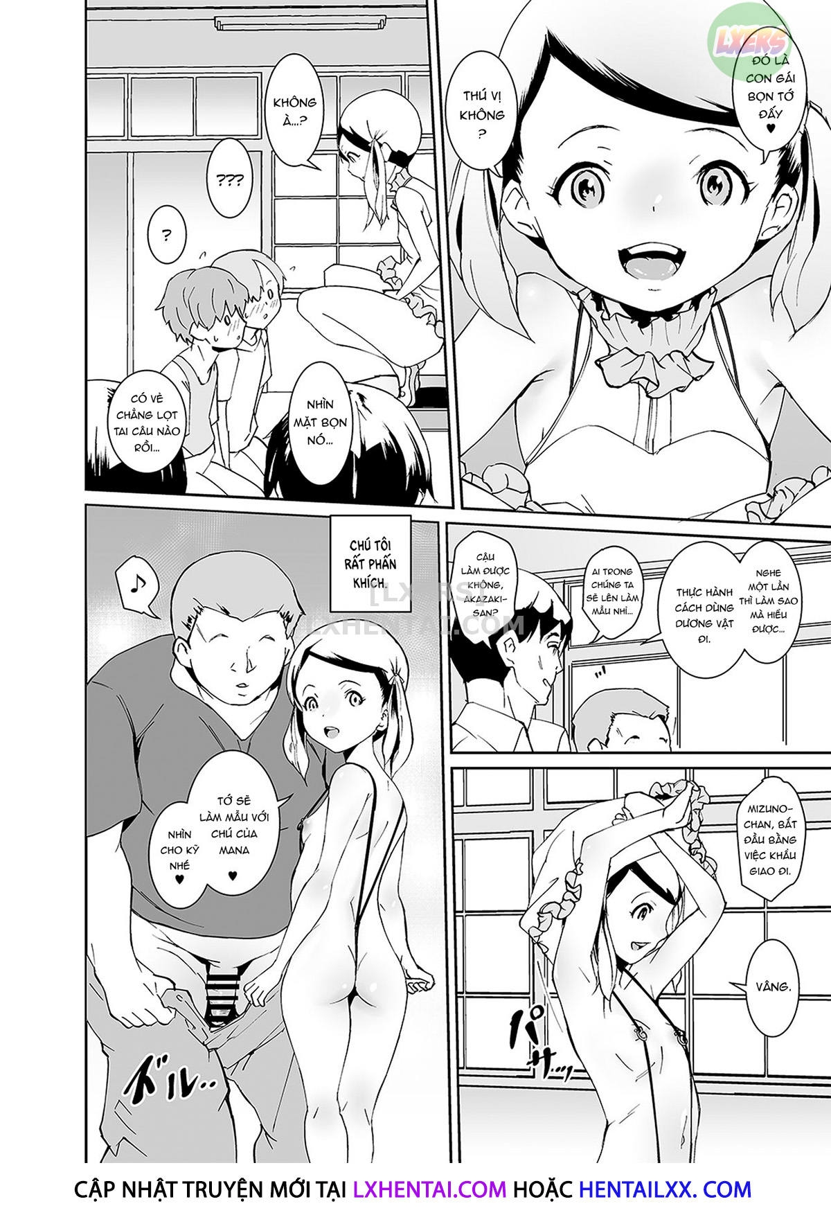 Đọc truyện hentai Papa-Tachi No Hinpyoukai - Oneshot