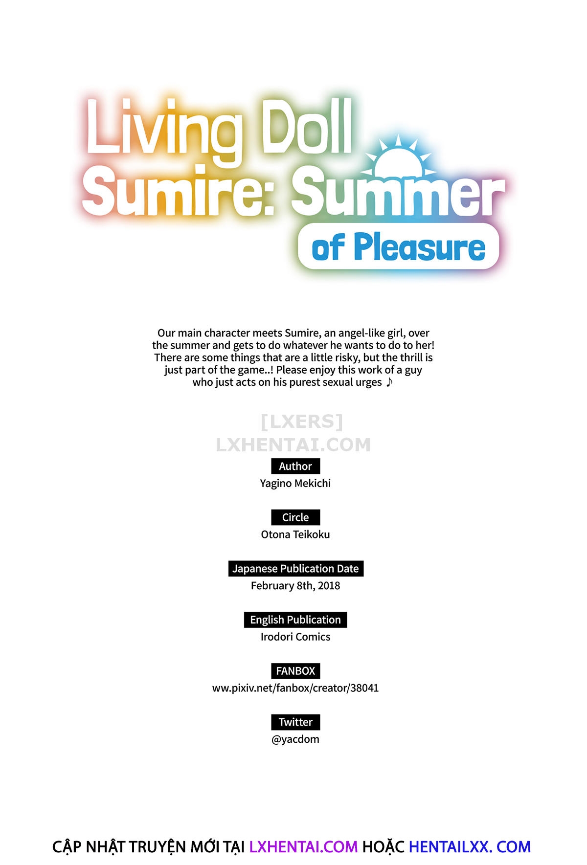 Đọc truyện hentai Living Doll Sumire - Chap 2 - Summer of Pleasure