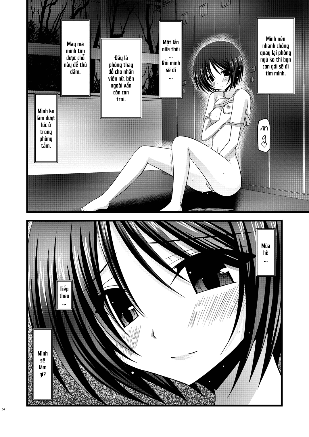 Đọc truyện hentai Cô gái thích khoả thân - Chap 4