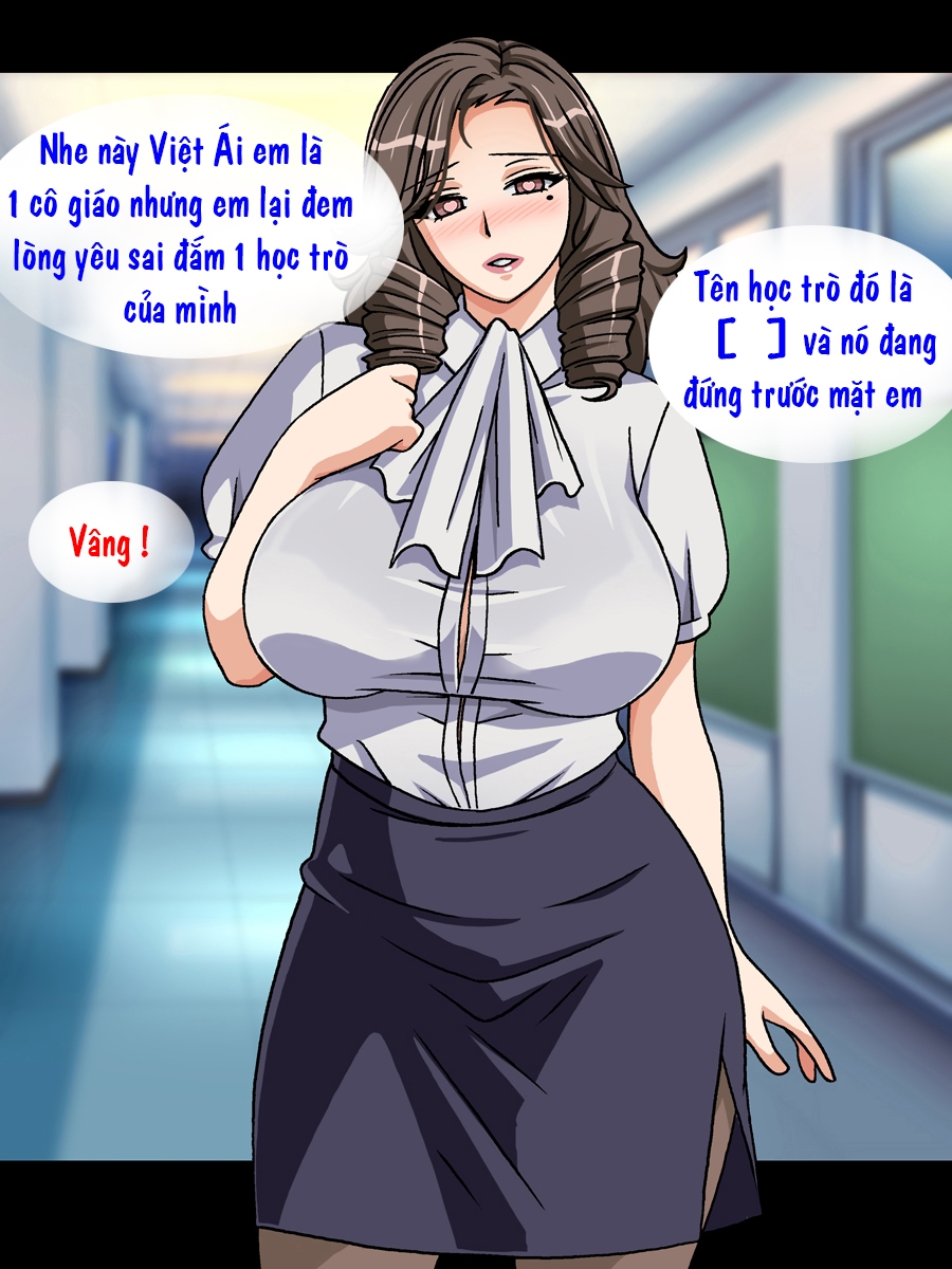 Đọc truyện hentai Hitozuma Onna Kyoushi Saimin Ryakudatsu - Oneshot