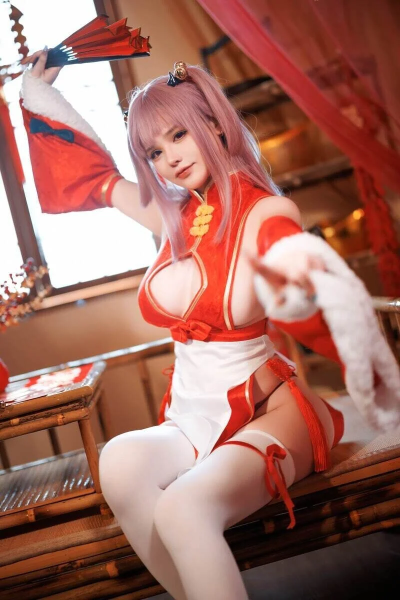 Đọc truyện hentai Tuyển tập Albums siêu phẩm Cosplay - Chap 77 -  Rissoft344 - Honoka Qipao