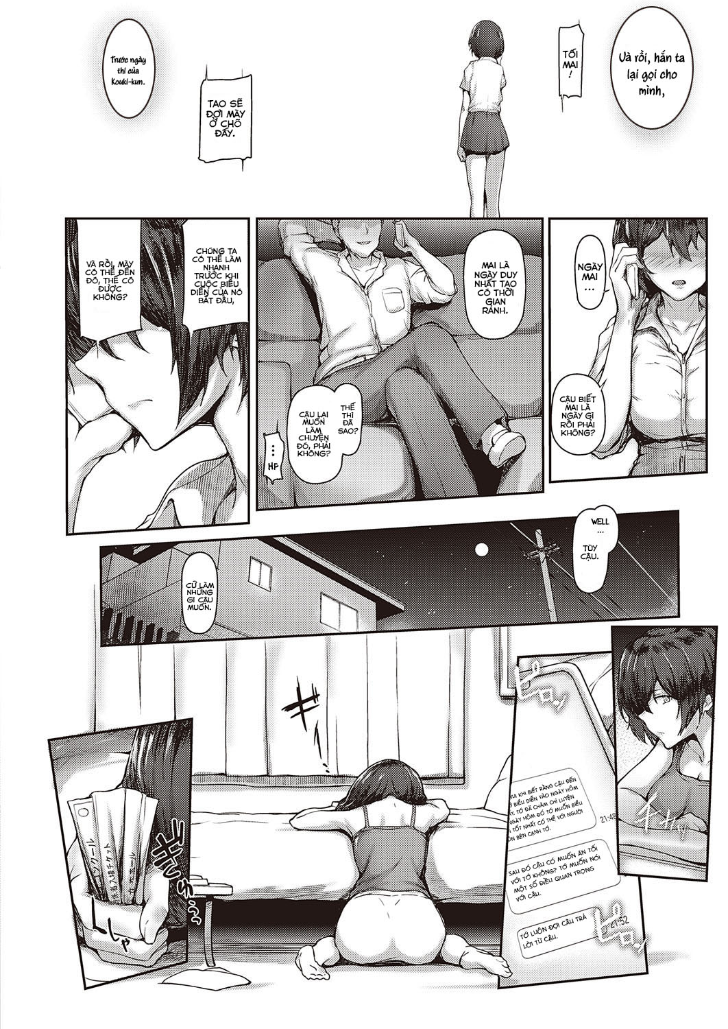 Đọc truyện hentai Kimi no Todokanai Prelude - Chap 2.