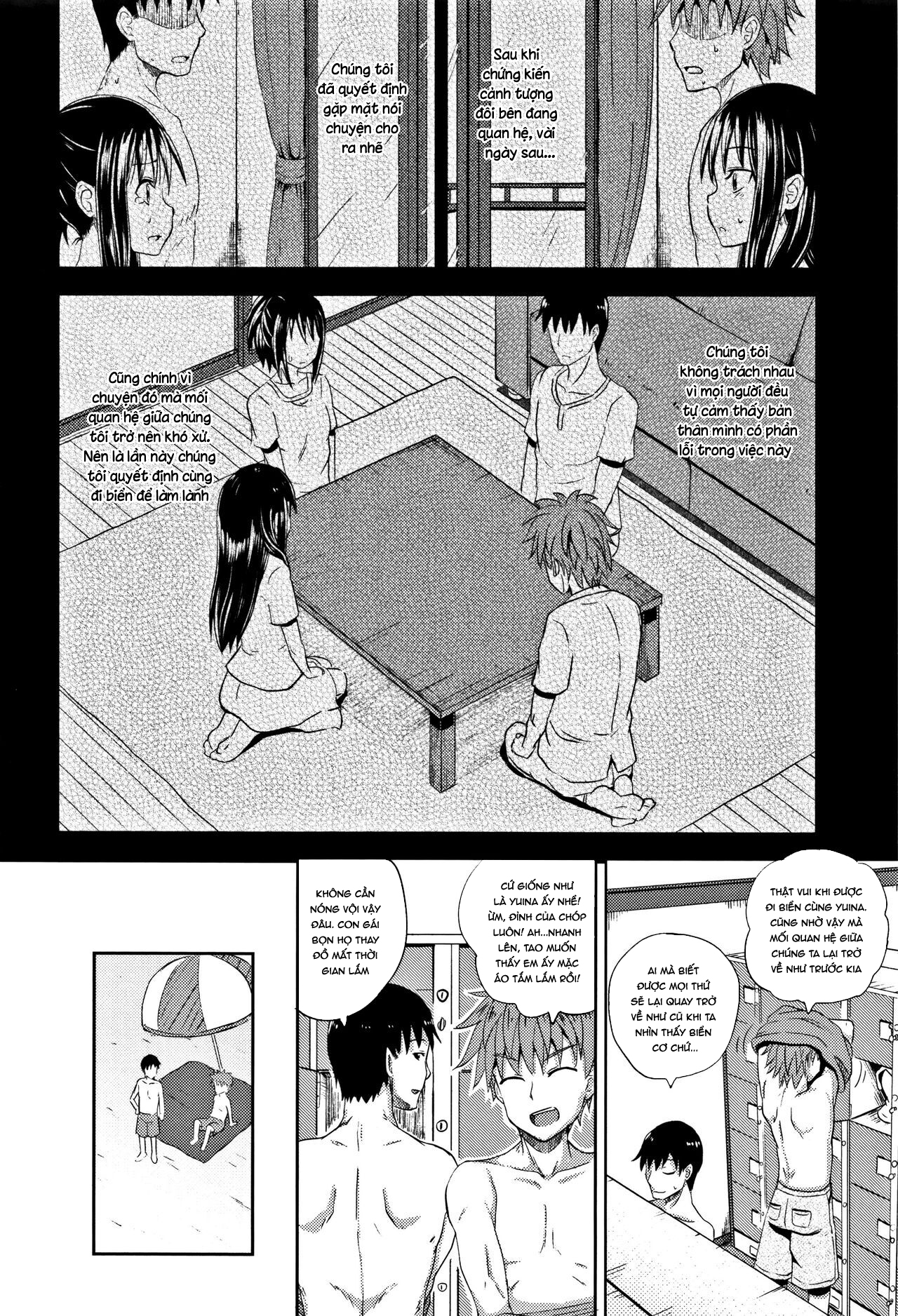 Đọc truyện hentai Nodohame: Imouto Swappi - Chap 3