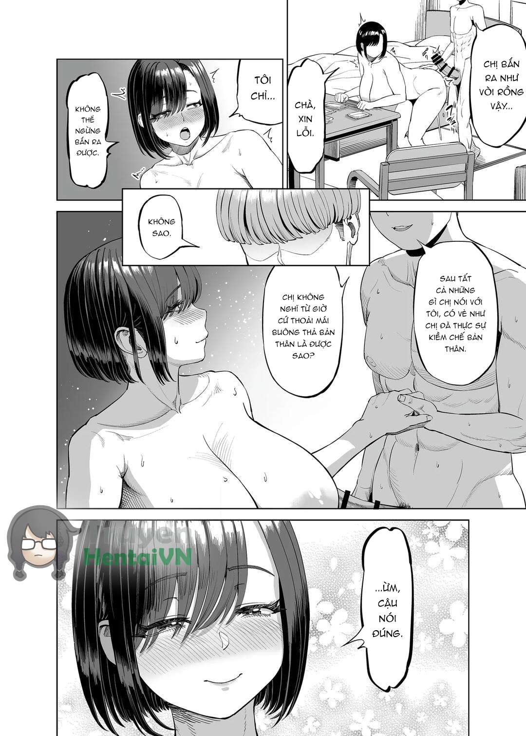 Đọc truyện hentai Yokkyuu Fuman na Share House no Juunin Otagai Seiyoku Tsuyoi node Souiu Kankei ni Nacchaimashou ka - Oneshot