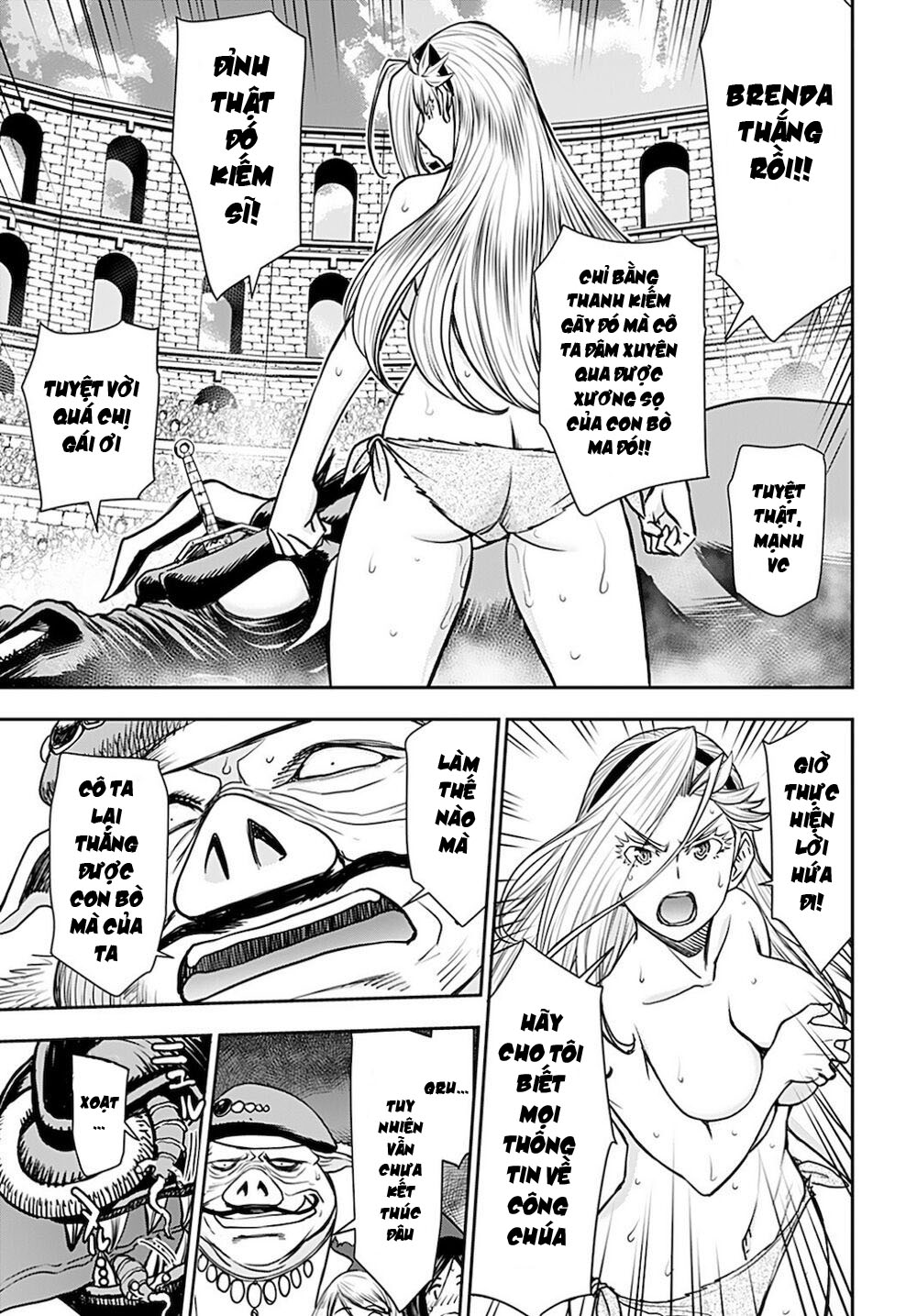 Đọc truyện hentai Xạ thủ mềm mại của Nữ chiến binh - Chap 16