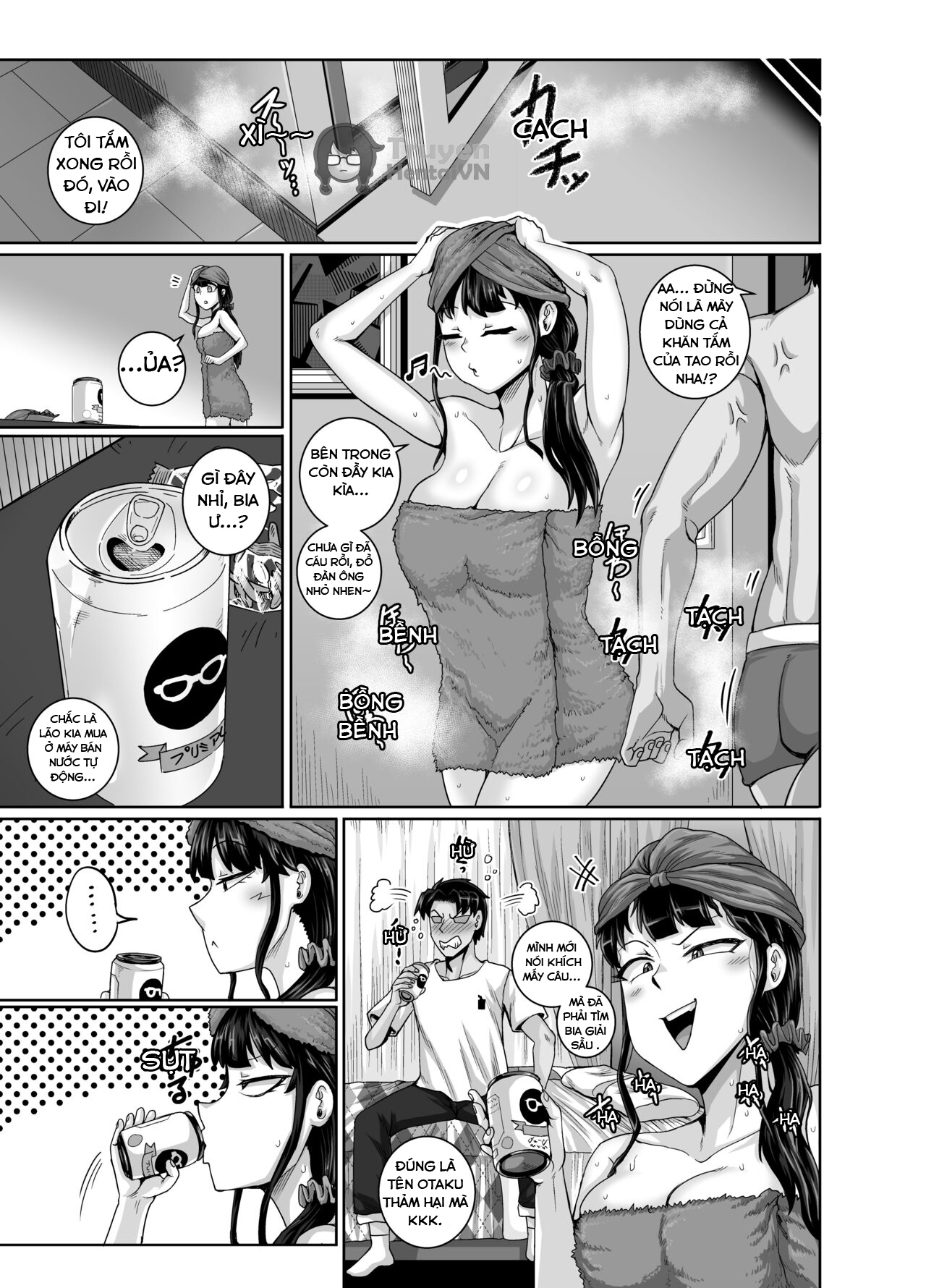 Đọc truyện hentai Dạy dỗ con em gái phiền phức này bằng cá chà bặc - Chap 4
