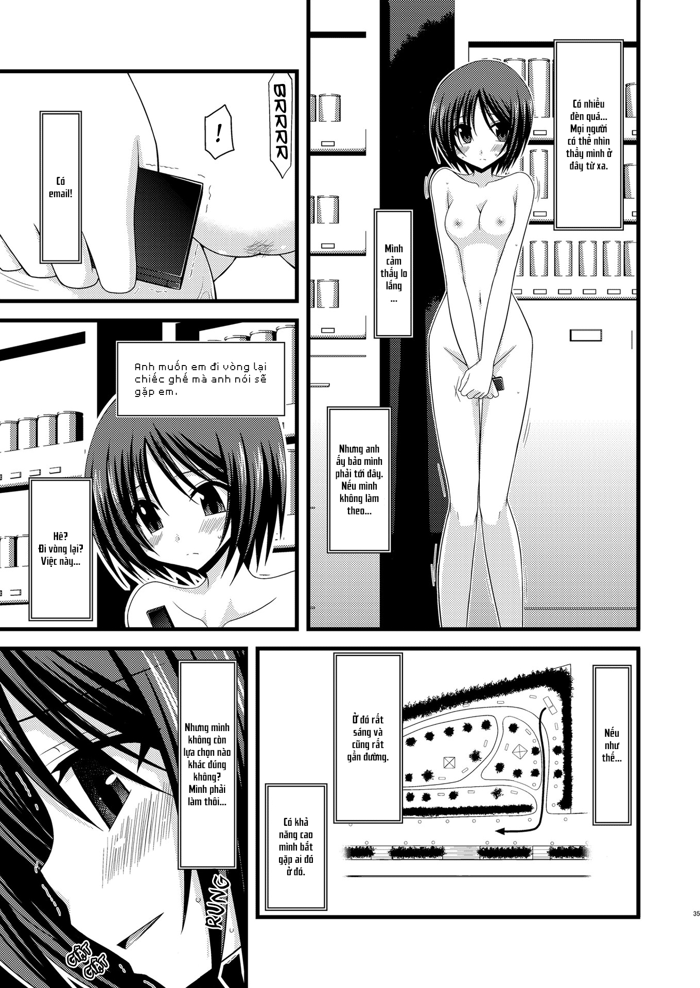Đọc truyện hentai Cô gái thích khoả thân - Chap 6