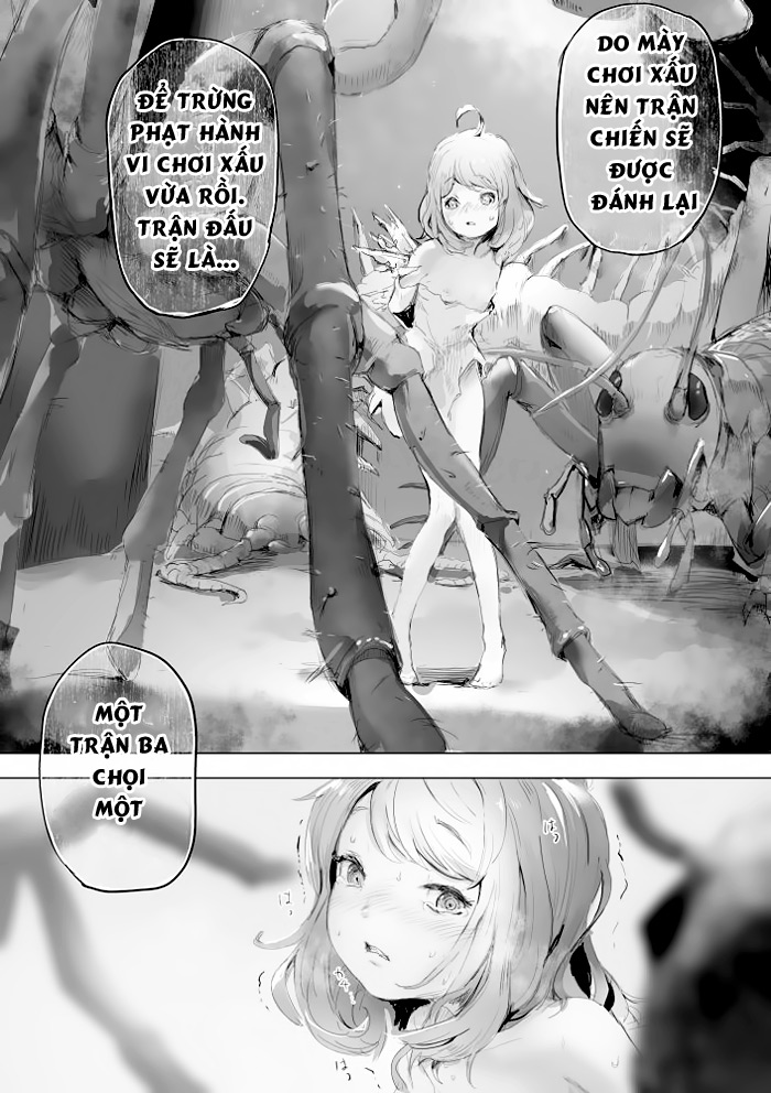 Đọc truyện hentai Mushi to Chiisana Onnanoko-tachi - Oneshot