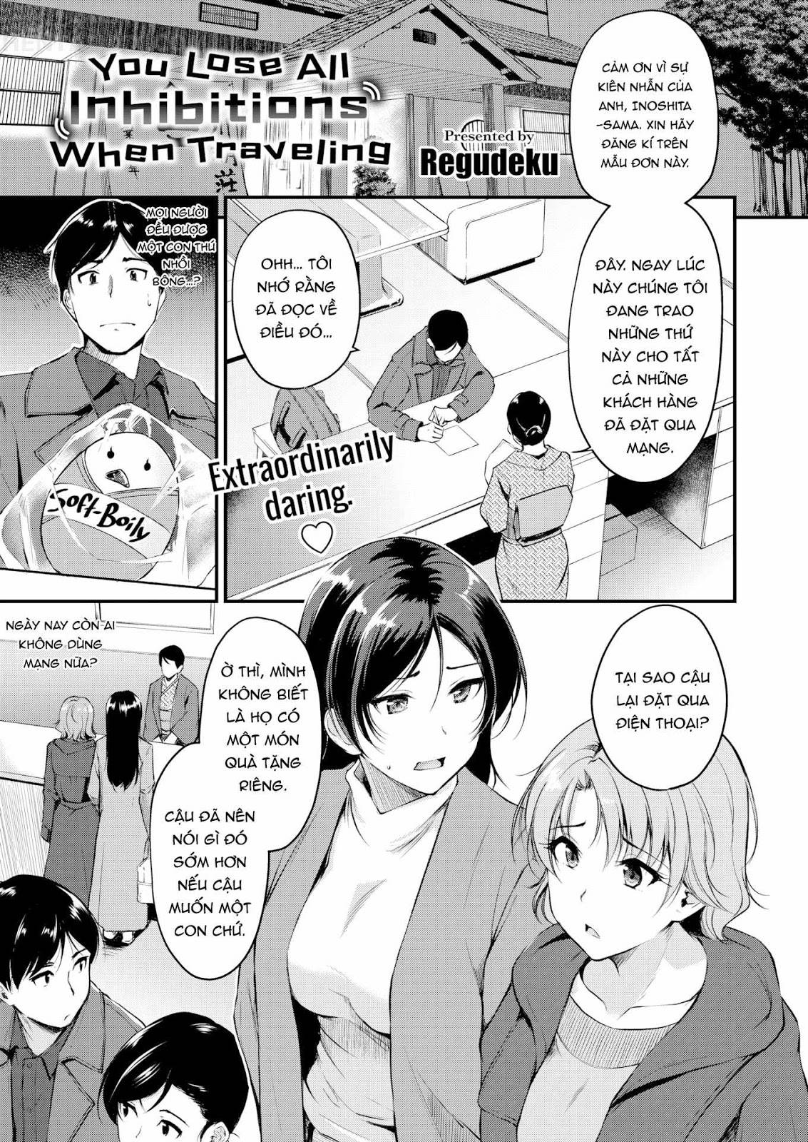 Đọc truyện hentai You Lose All Inhibitions When Traveling - Oneshot