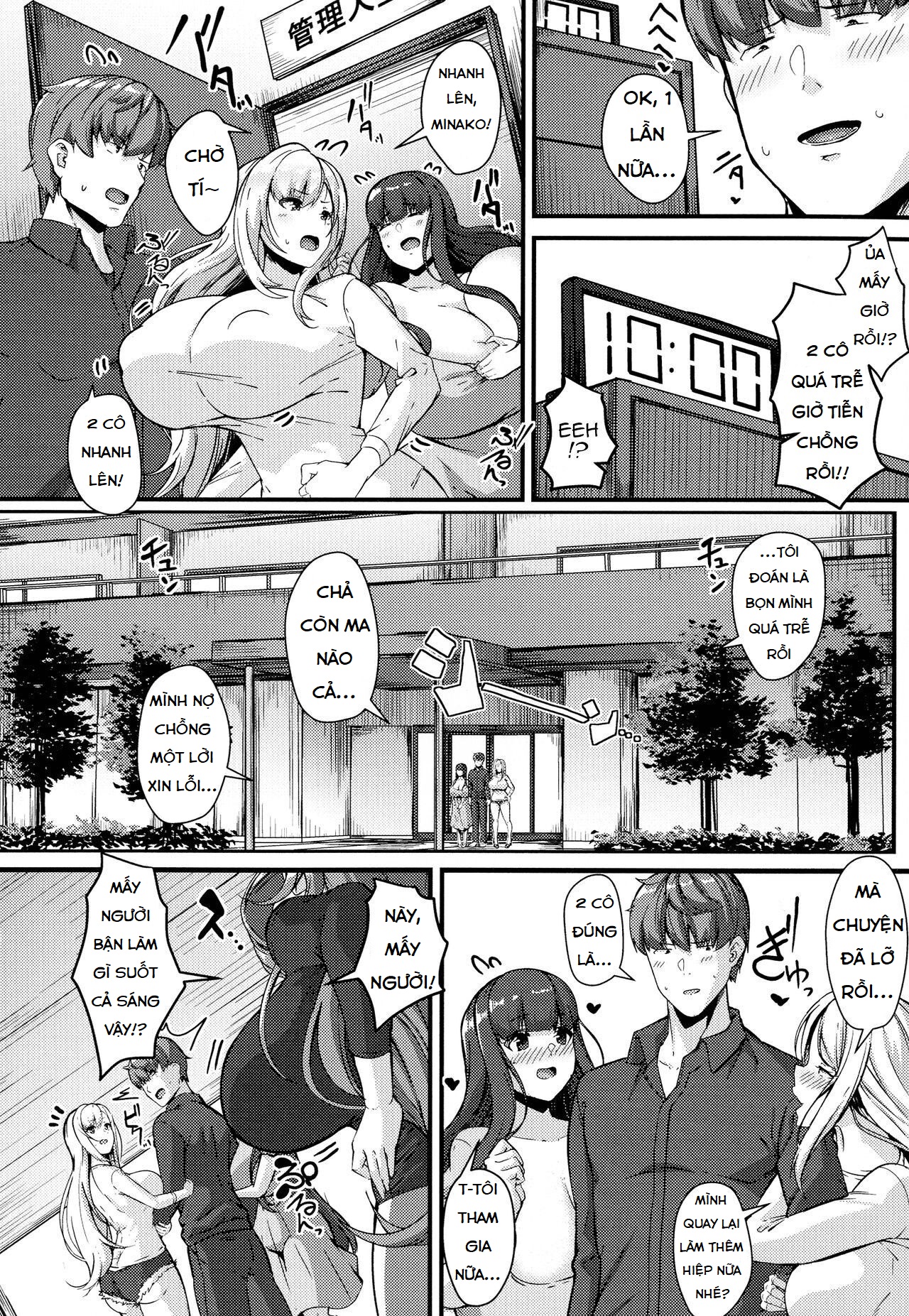 Đọc truyện hentai Biệt thự khoái lạc Con gà trống mê hoặc - Chap 3