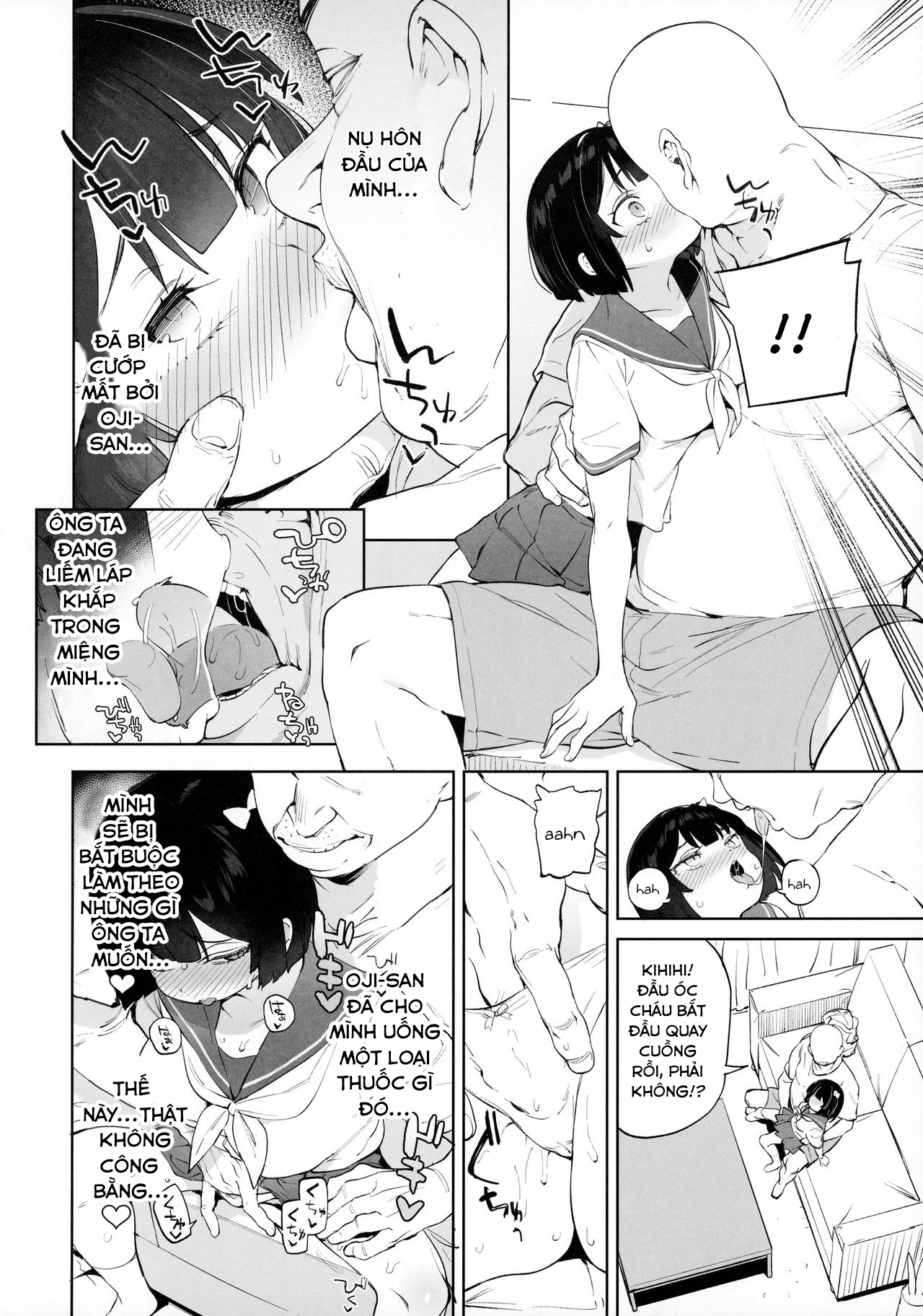Đọc truyện hentai Chinpo no Dekasa de shika Otoko no Kachi ga Wakaranaku Natta - Oneshot