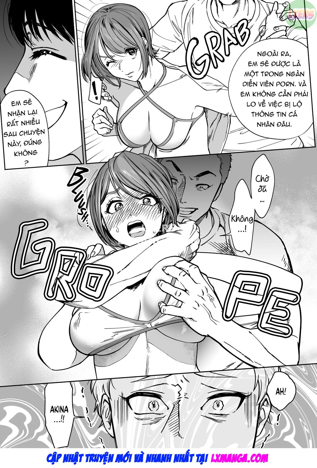 Đọc truyện hentai JD Kanojo NTR AV Kyousei Shutsuen - Oneshot - Không che