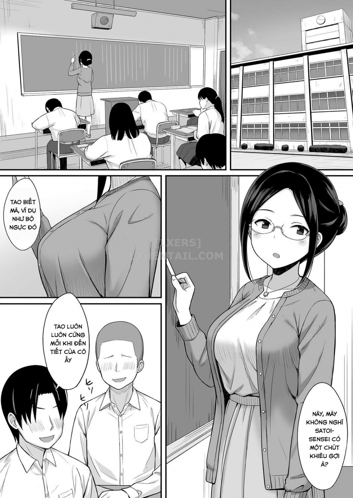 Đọc truyện hentai Fukujuu No Noroi De Classmate O Onaho-Ka Suru Hanashi - Chap 3 ~Josei Kyoushi Satoi Maho Hen~
