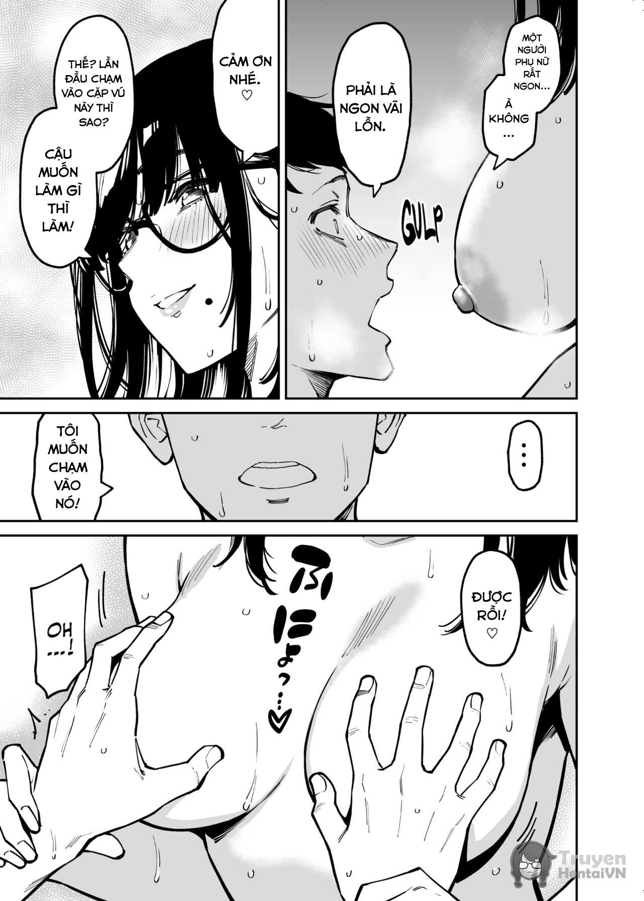 Đọc truyện hentai Comforted by the Sloppy Girl Next Door - chap 1