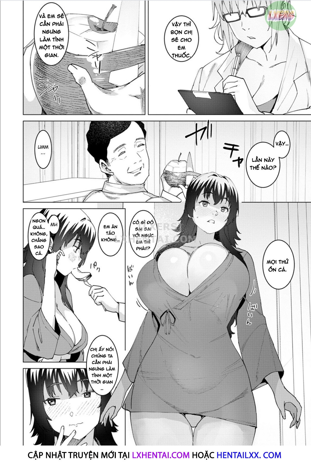 Đọc truyện hentai Health Angel Kango No Oshigoto - Chap 4