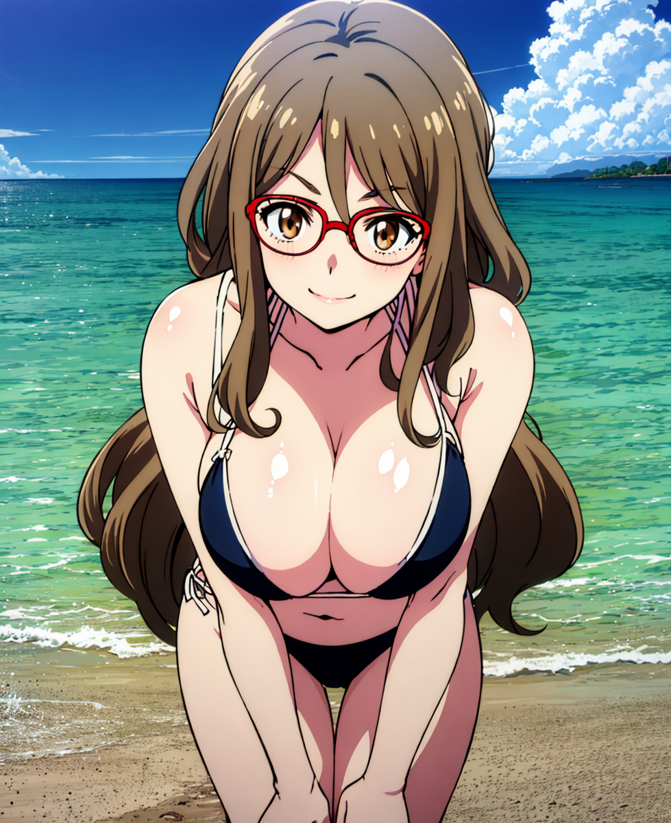 Đọc truyện hentai Tuyển tập Albums Art hentai - Chap 238 - Big Tits Bikini Mizuki