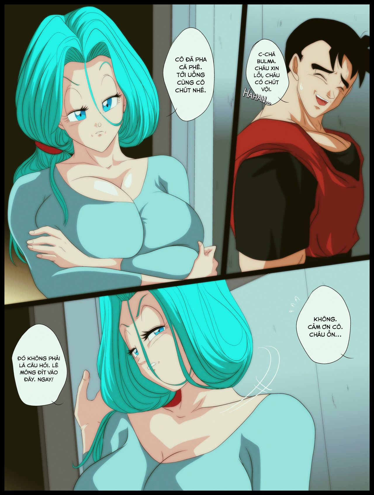 Đọc truyện hentai Desire Gohan x Bulma - Oneshot