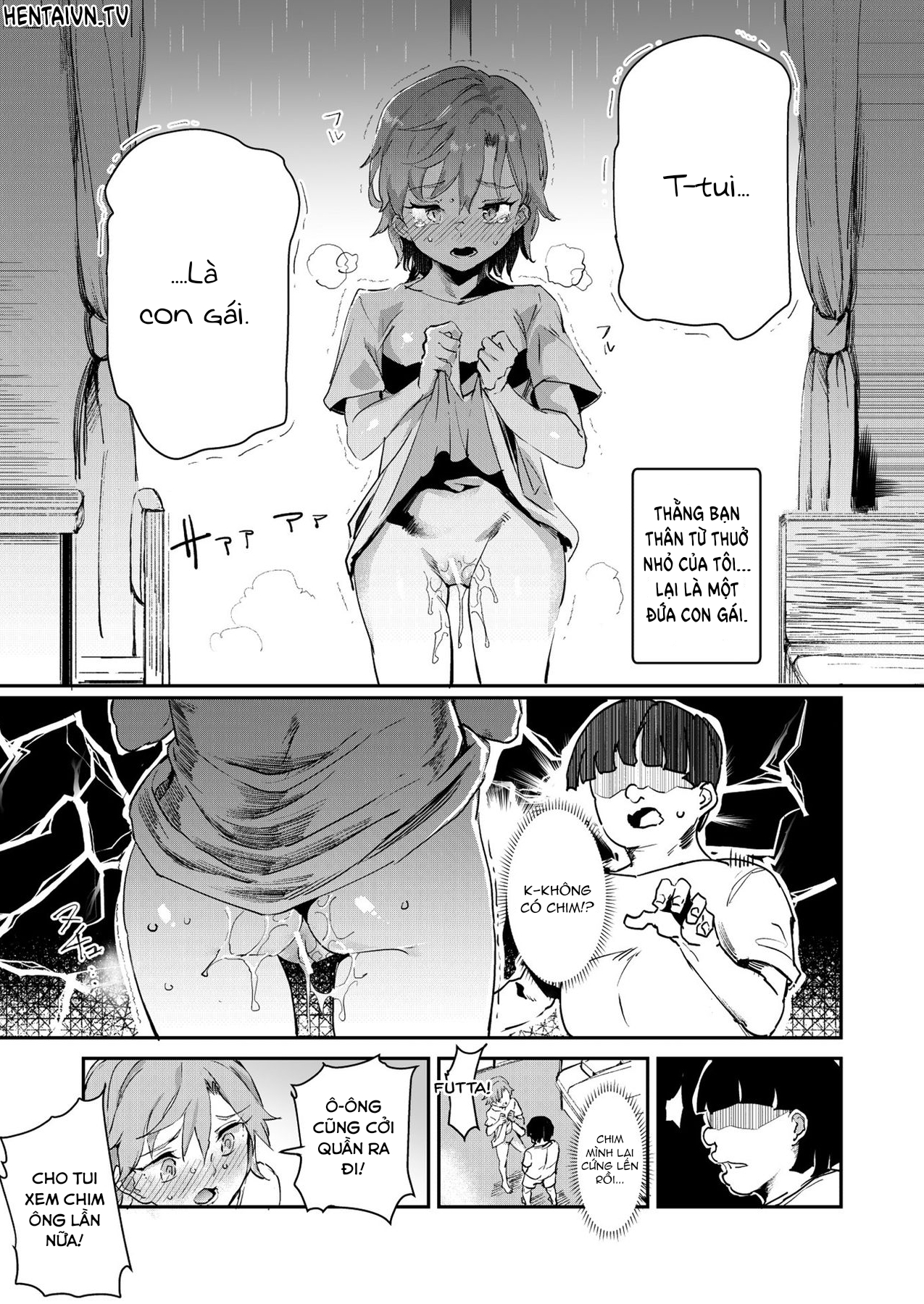 Đọc truyện hentai Mùa hè năm ấy, tôi phát hiện ra thằng bạn thân thuở nhỏ... là con gái! - Chap 1.1