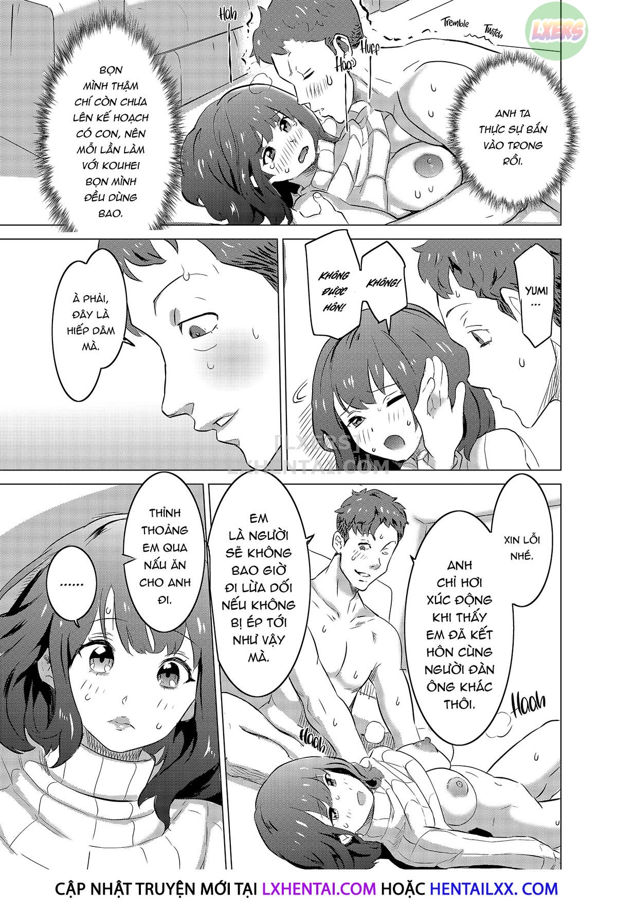 Đọc truyện hentai My Wife Would Never Moan Like in the Unrealistic Porn My Neighbor Watches - Chap 1