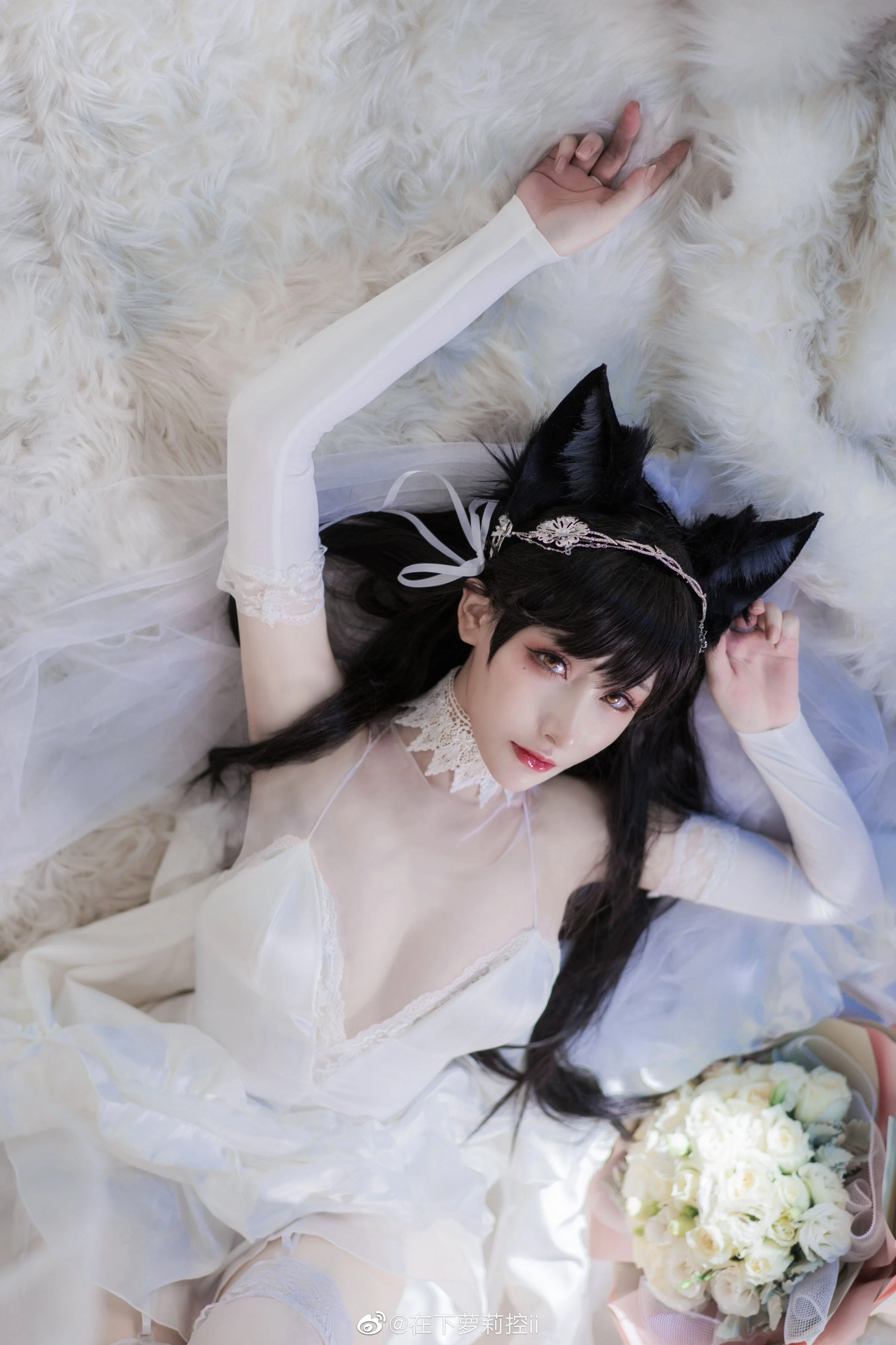 Đọc truyện hentai Tuyển tập Albums siêu phẩm Cosplay - Chap 498 - Egil + Prince Eugen + Louis IX + Atago (Azur Lane)
