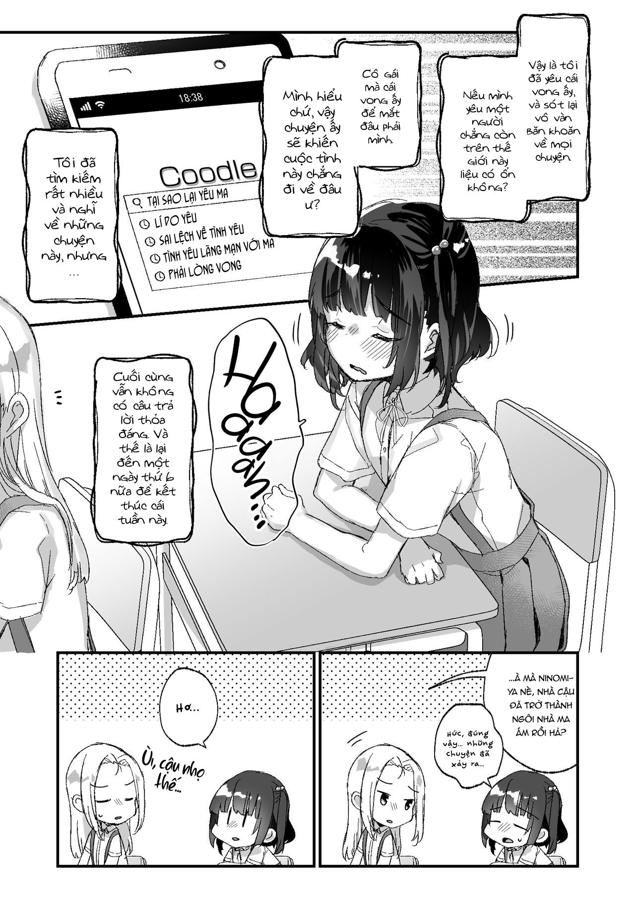 Đọc truyện hentai Có một con ma ở trong nhà mình!:Tình yêu ngang trái - Chap 2: end