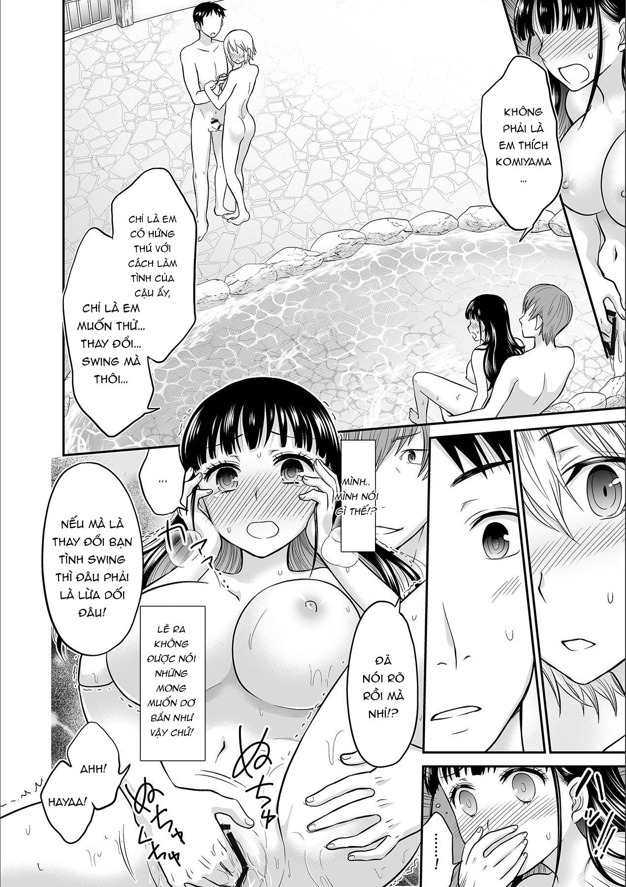 Đọc truyện hentai Anh ta không thể làm em thỏa mãn vậy thì anh có làm được không? - Chap 4