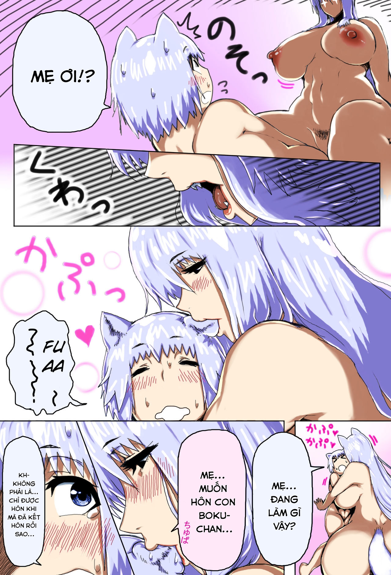 Đọc truyện hentai Love Mating In A World With Only Mother And Son - Oneshot - Phần 1