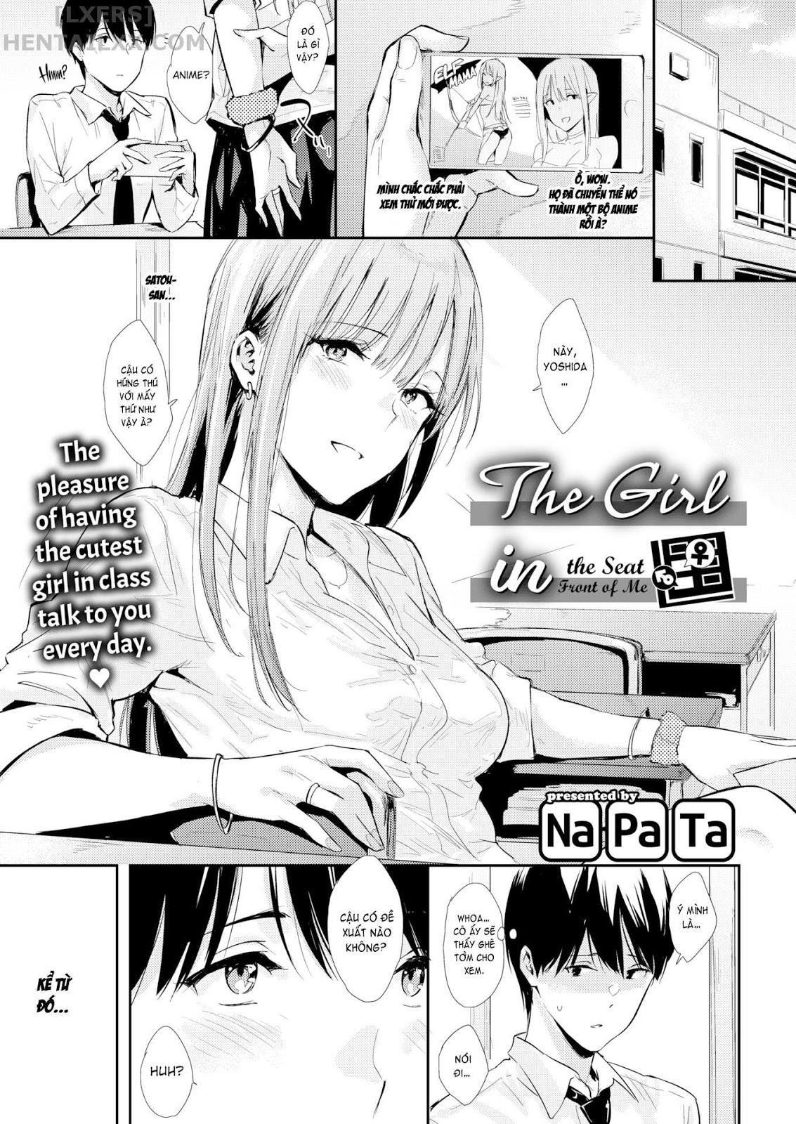 Đọc truyện hentai The Girl in the Seat in Front of Me - Oneshot