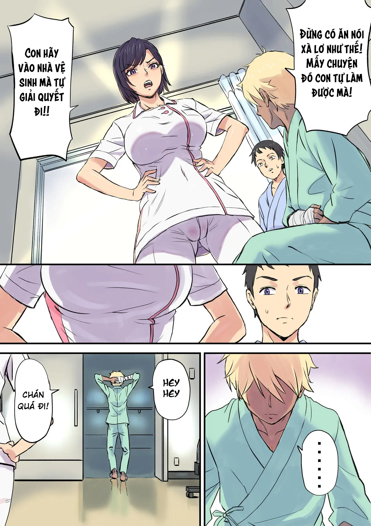 Đọc truyện hentai Người mẹ y tá địt bệnh nhân ở bệnh viện - Phần 1