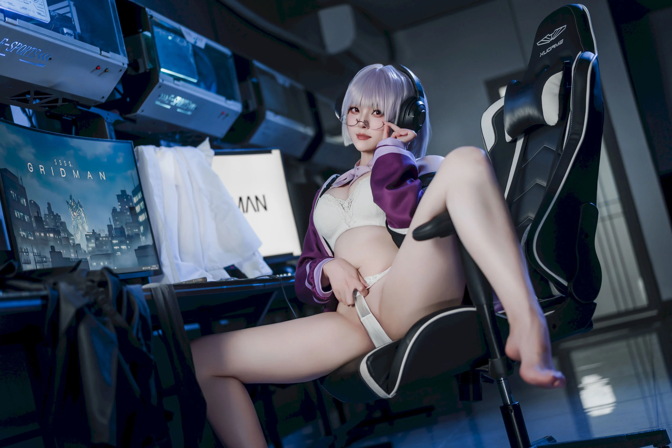 Đọc truyện hentai Tuyển tập Albums siêu phẩm Cosplay - Chap 1432 - Natsuko - GRIDMAN Akane Shinjo