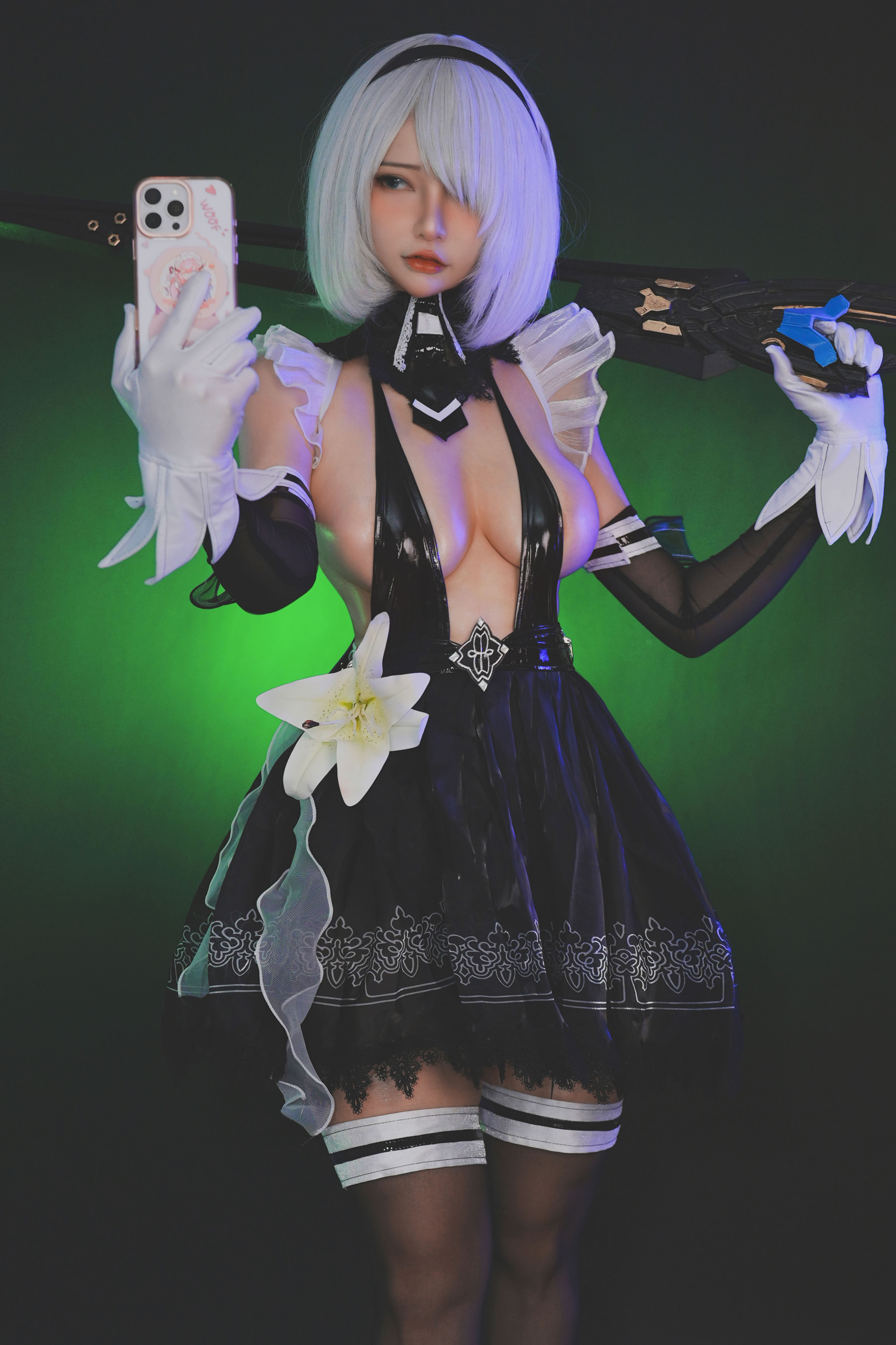 Đọc truyện hentai Tuyển tập Albums siêu phẩm Cosplay - Chap 1293 - Potato Godzilla - Eve 2B