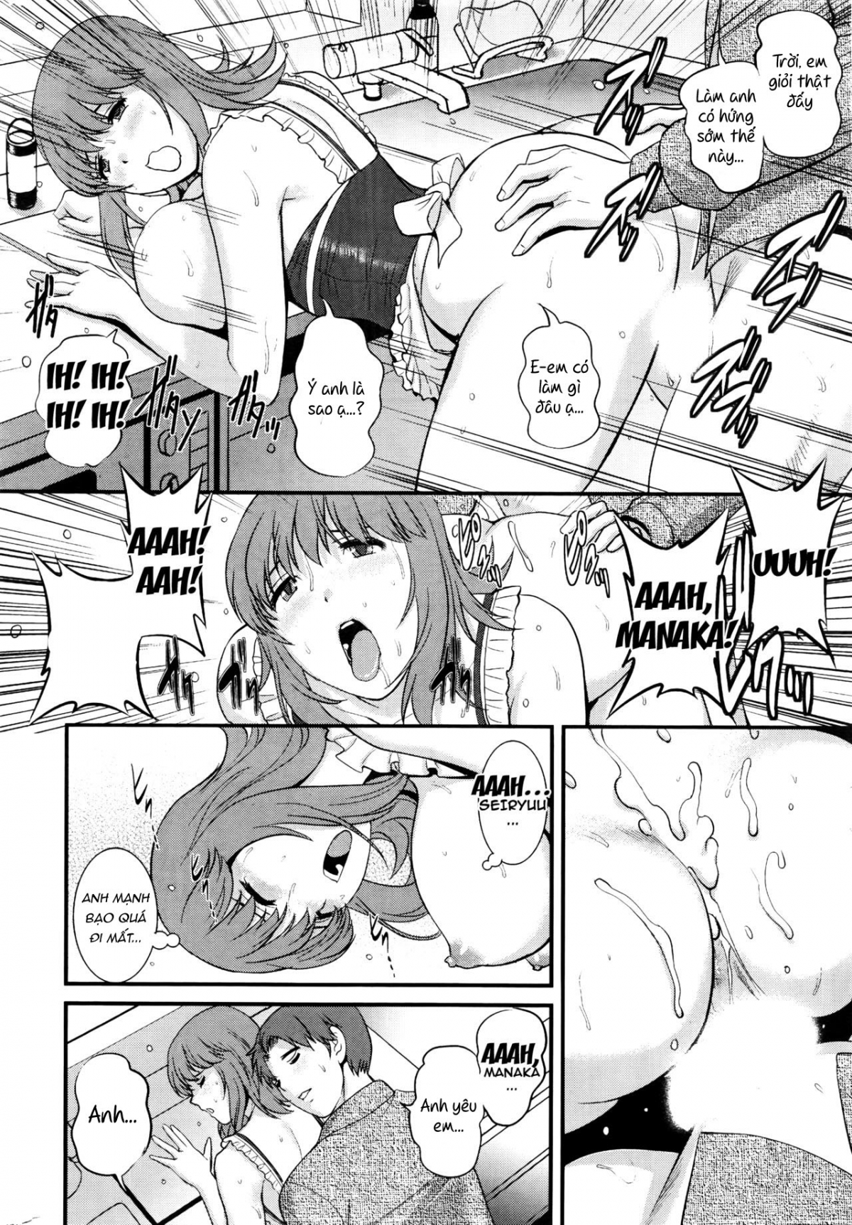 Đọc truyện hentai Pato Taimu Manaka-san 2nd - Chap 1