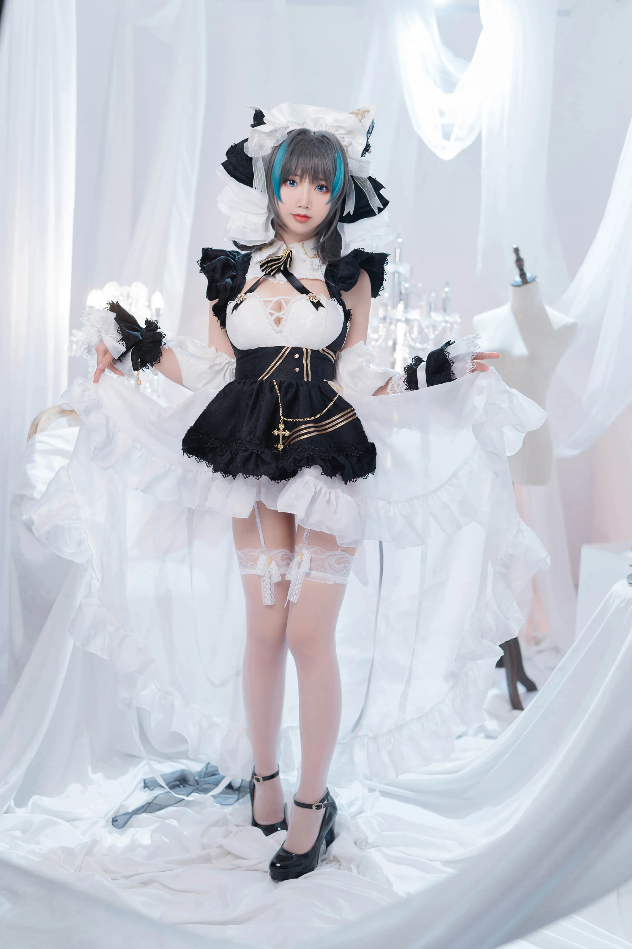Đọc truyện hentai Tuyển tập Albums siêu phẩm Cosplay - Chap 814 - MBXER - Cheshire