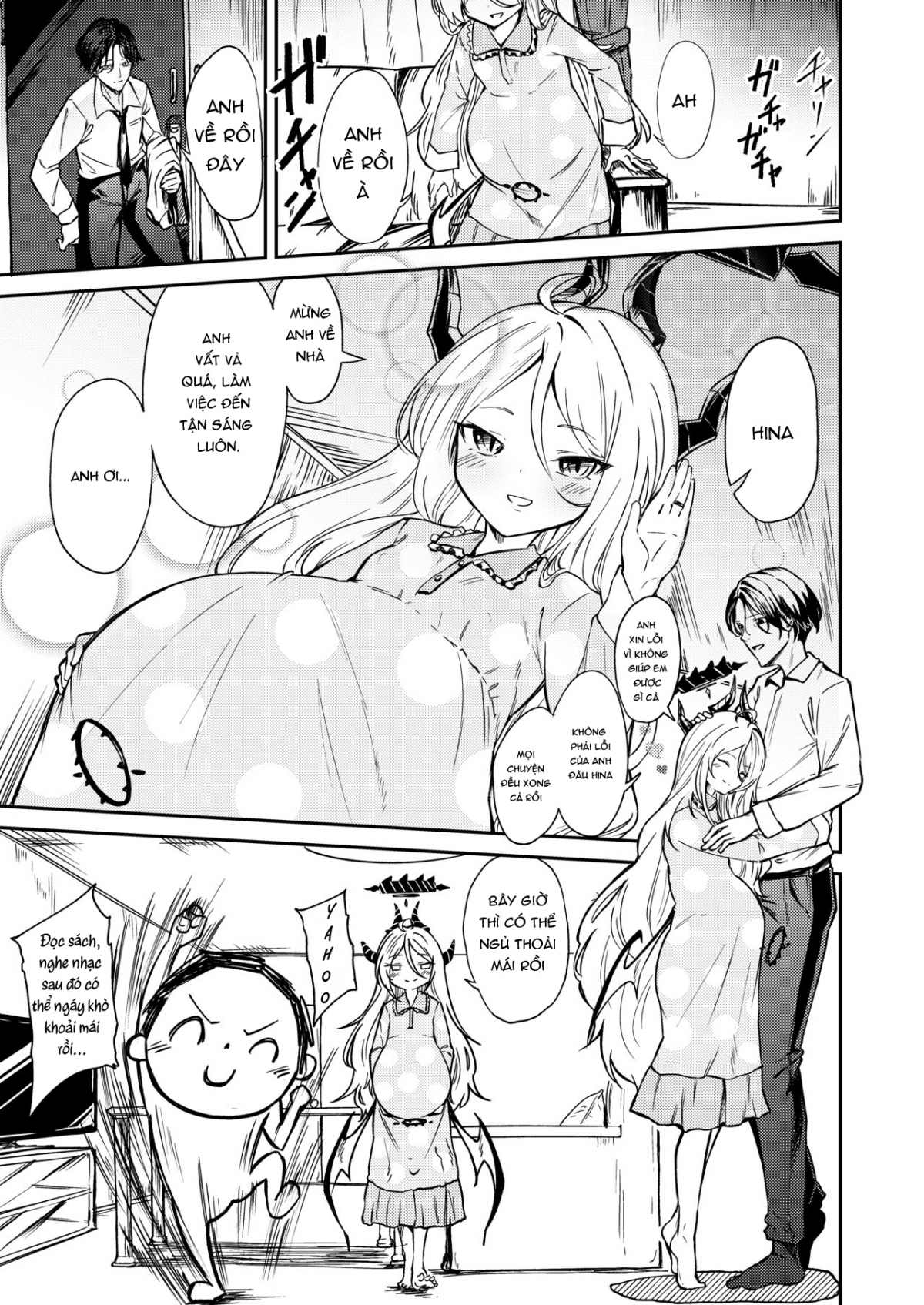 Đọc truyện hentai Lấp đầy trong bụng - Oneshot.