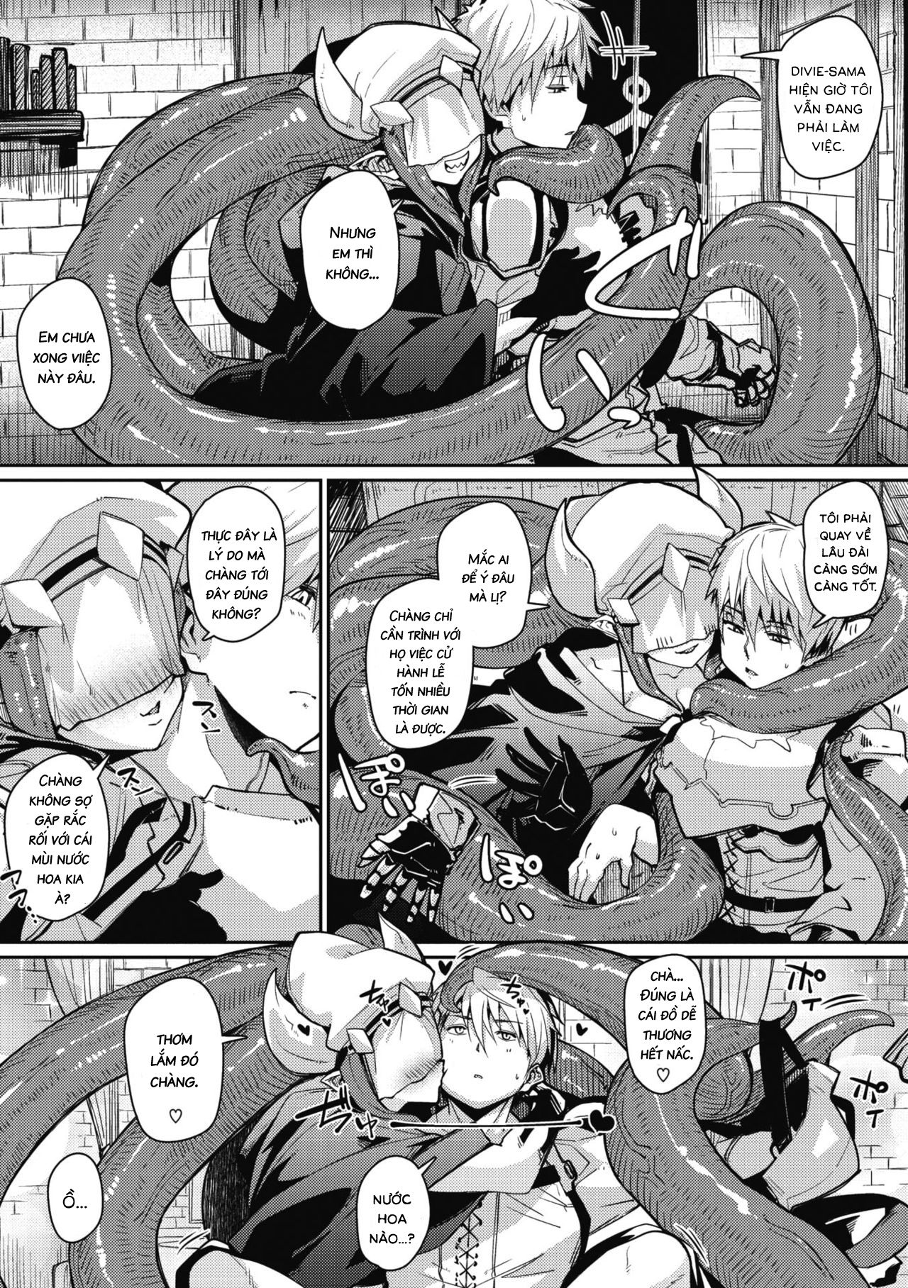 Đọc truyện hentai Love-Love Devil Tentacle - 1Shot