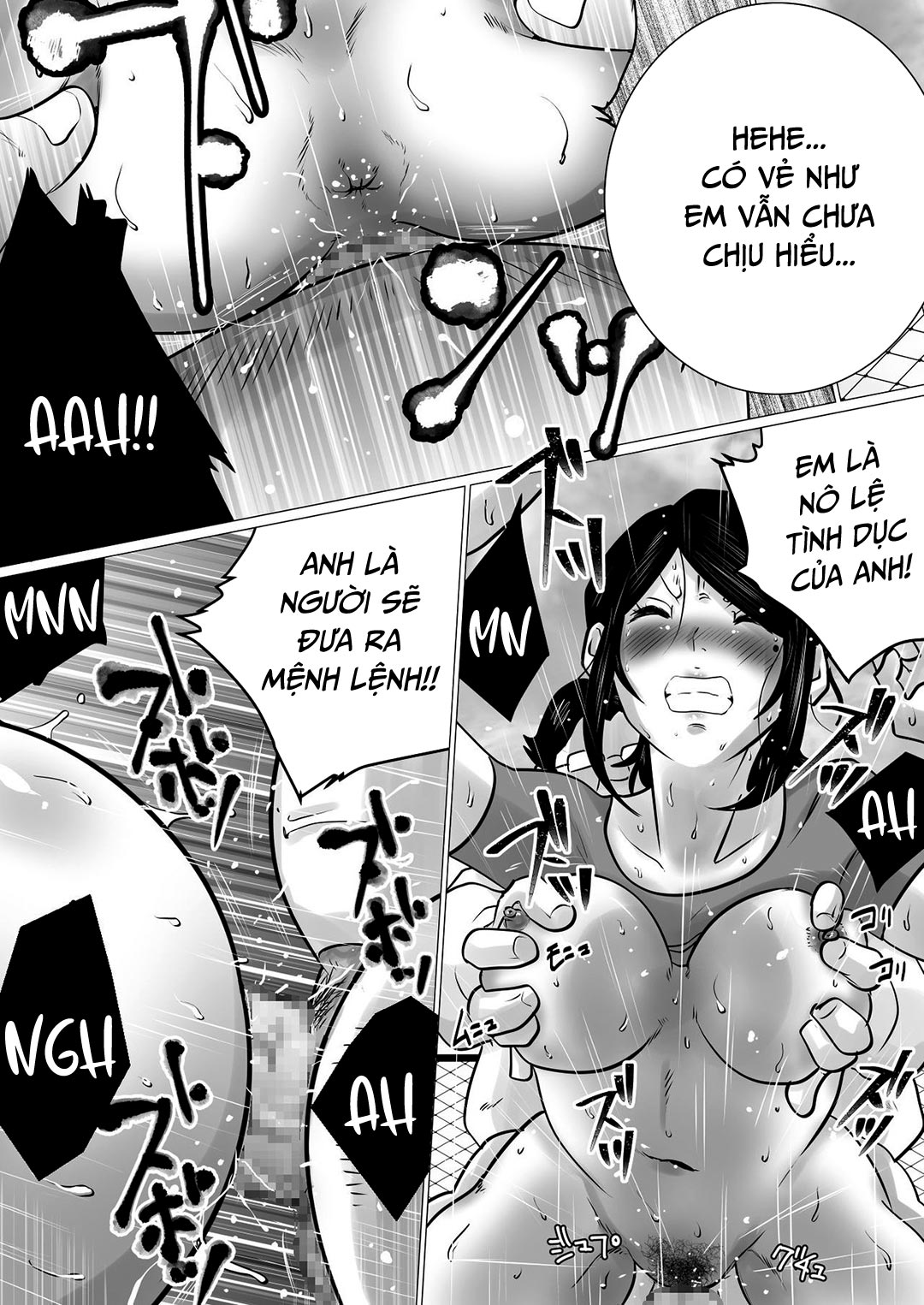 Đọc truyện hentai Cô vợ kiêu ngạo bị lão sếp xấu xí khuất phục - Chap 2 - [END]