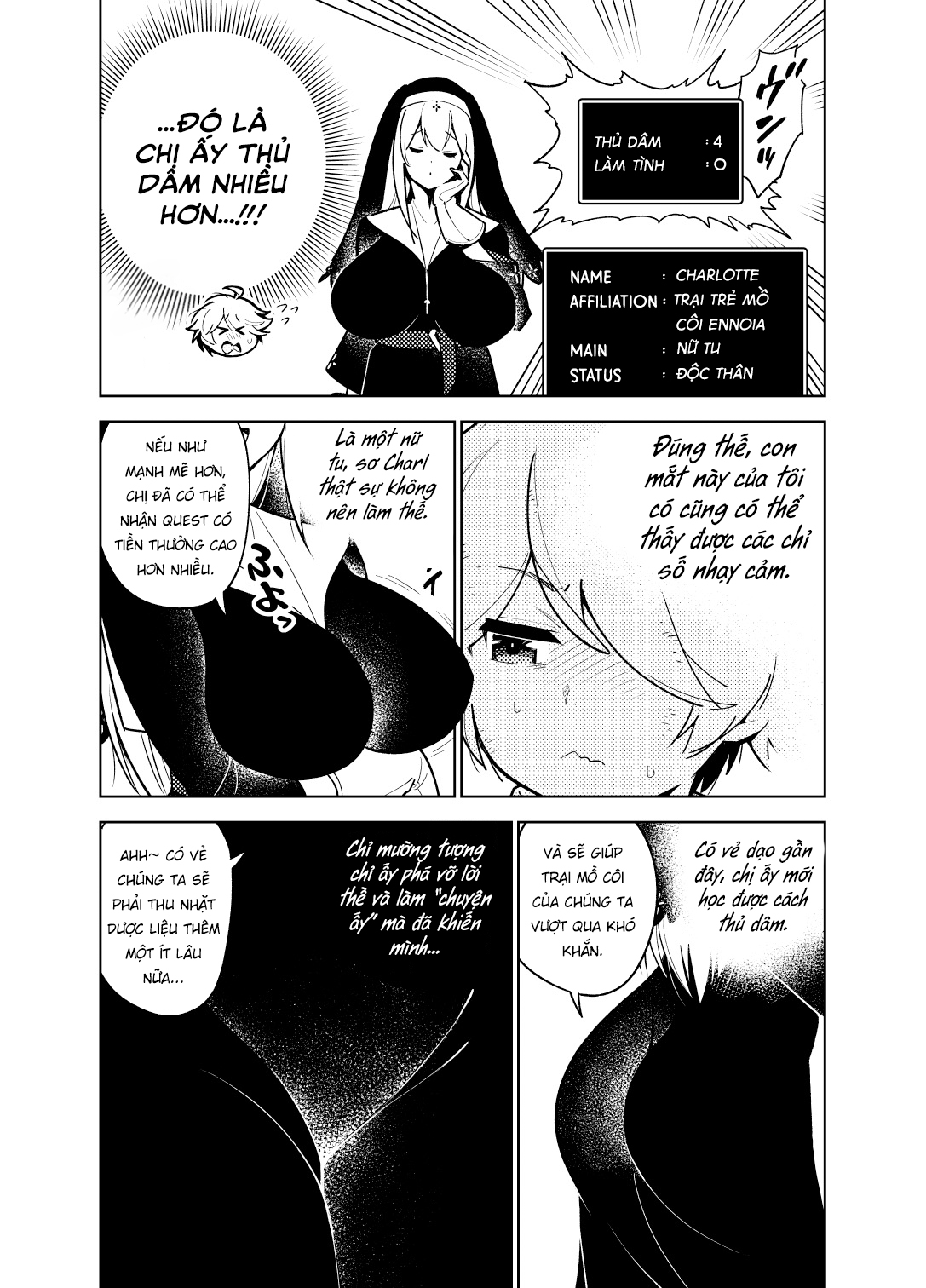 Đọc truyện hentai Tôi thấy được chỉ số dâm tà của chị sơ yêu quý và rồi - Oneshot