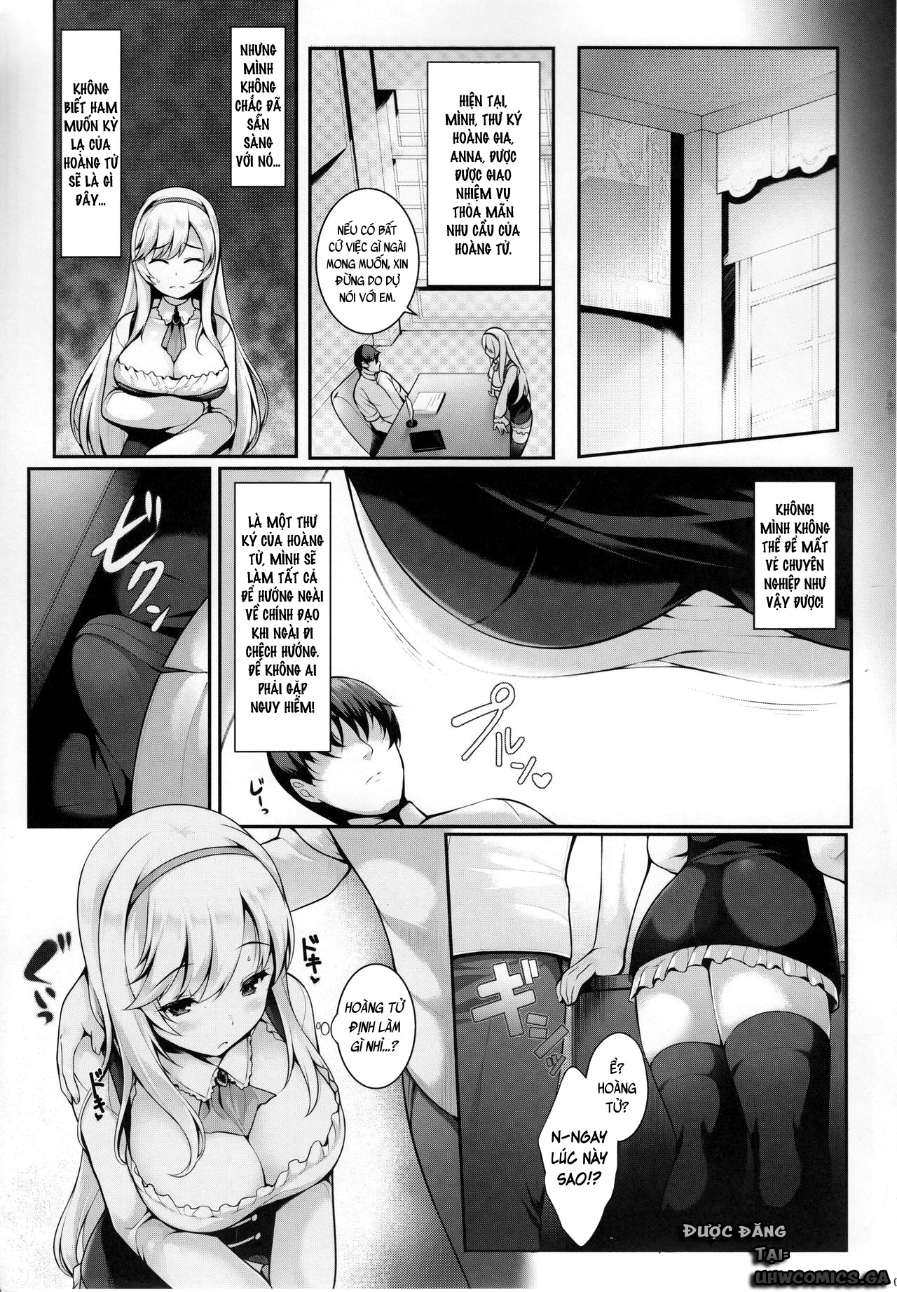 Đọc truyện hentai Motto Zuru no desu... Ouji - Oneshot