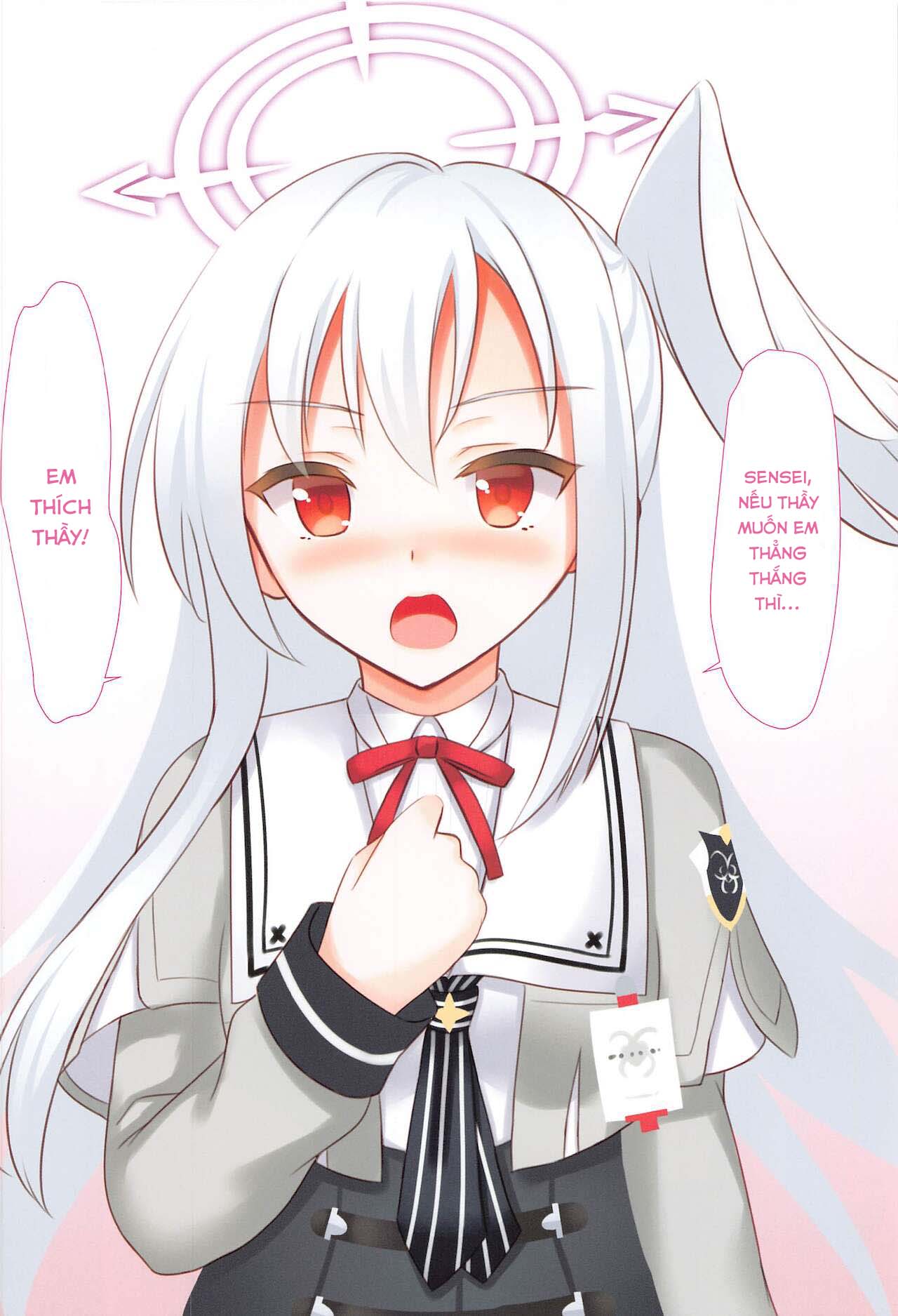 Đọc truyện hentai Địt nhau sau khi tỏ tình (Blue Archive) - Oneshot